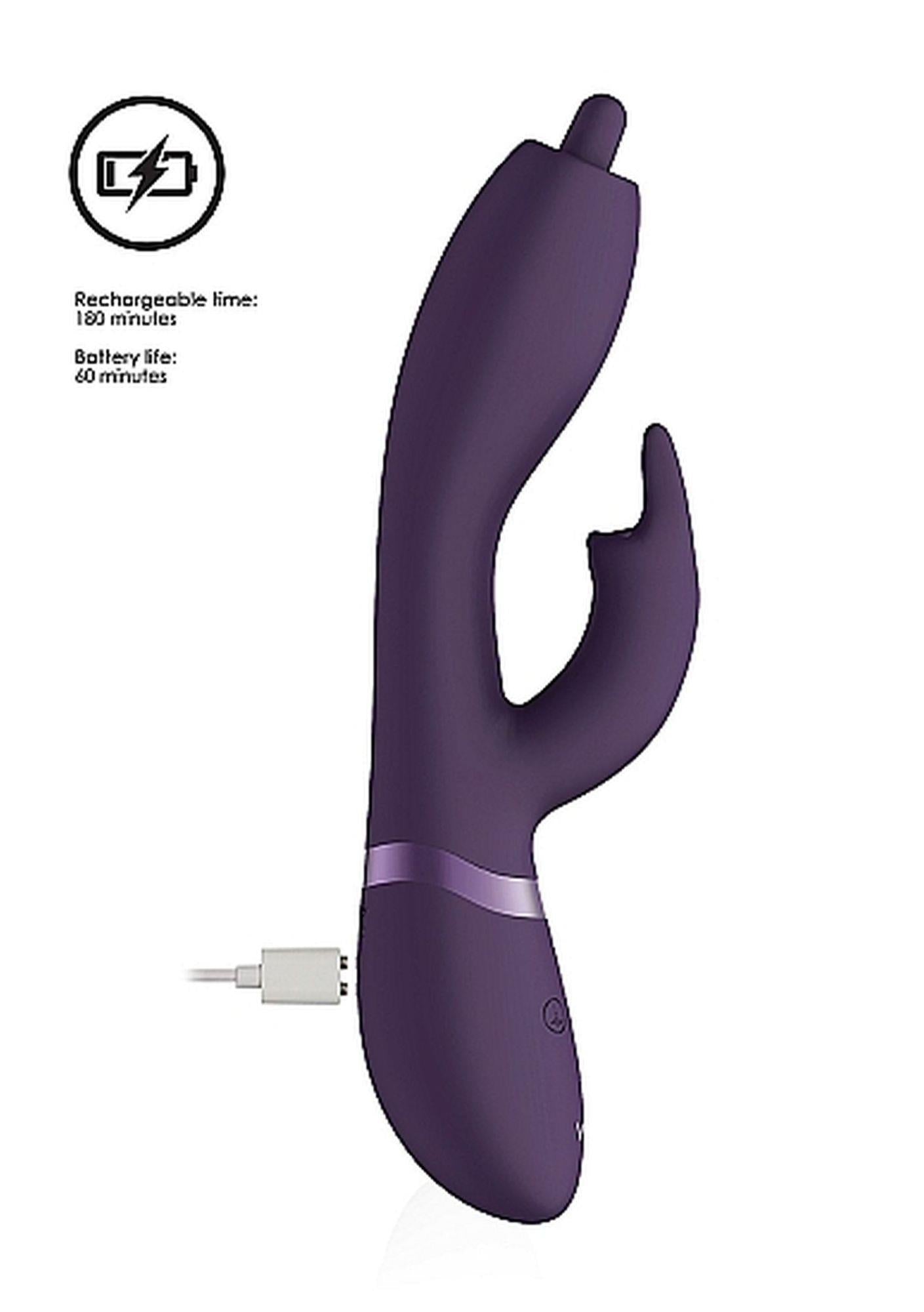 Nilo - Pinpoint Rotating G-spot Rabbit - Purple
