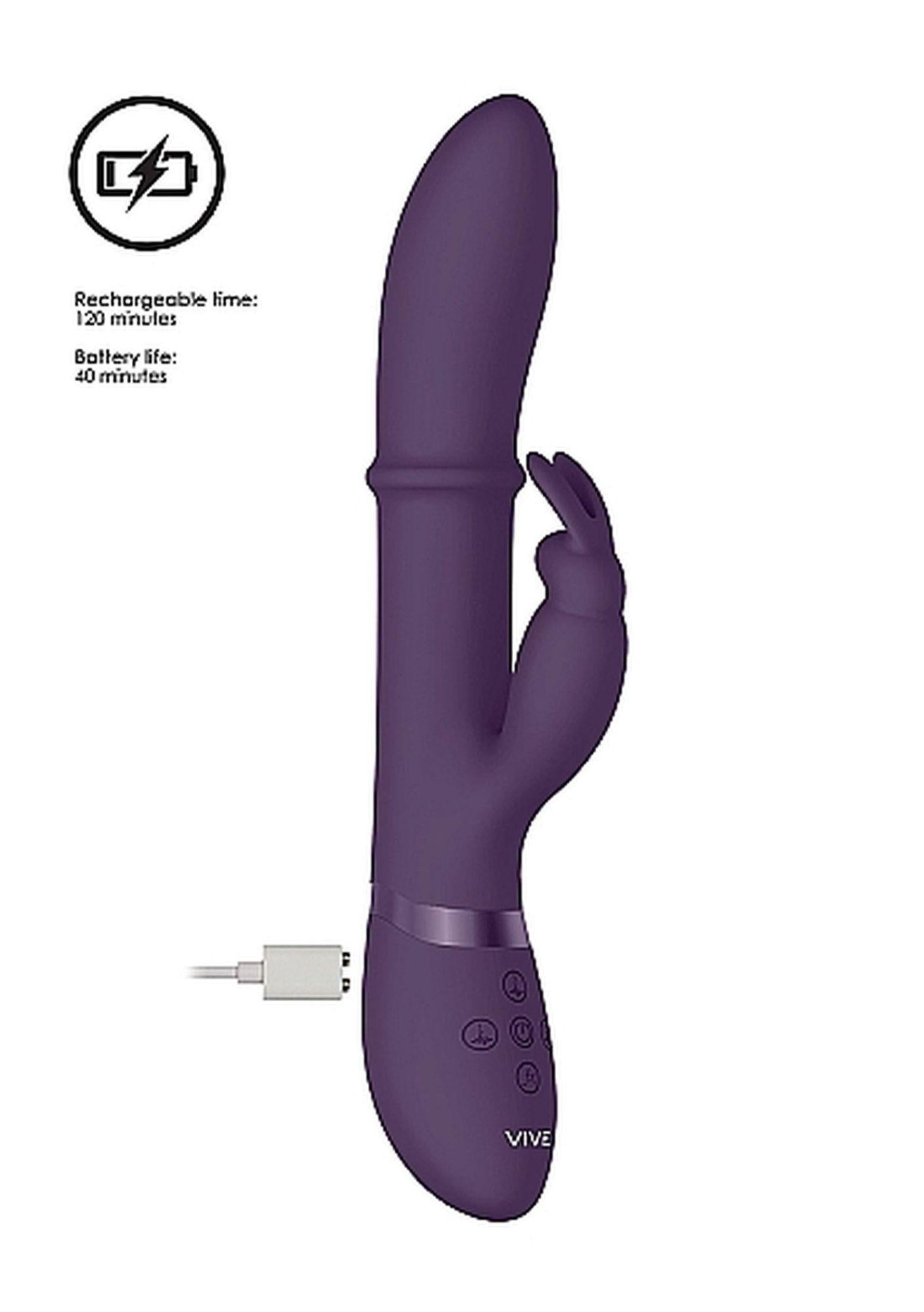 Wibr/Lapin - Bonjour - Violet