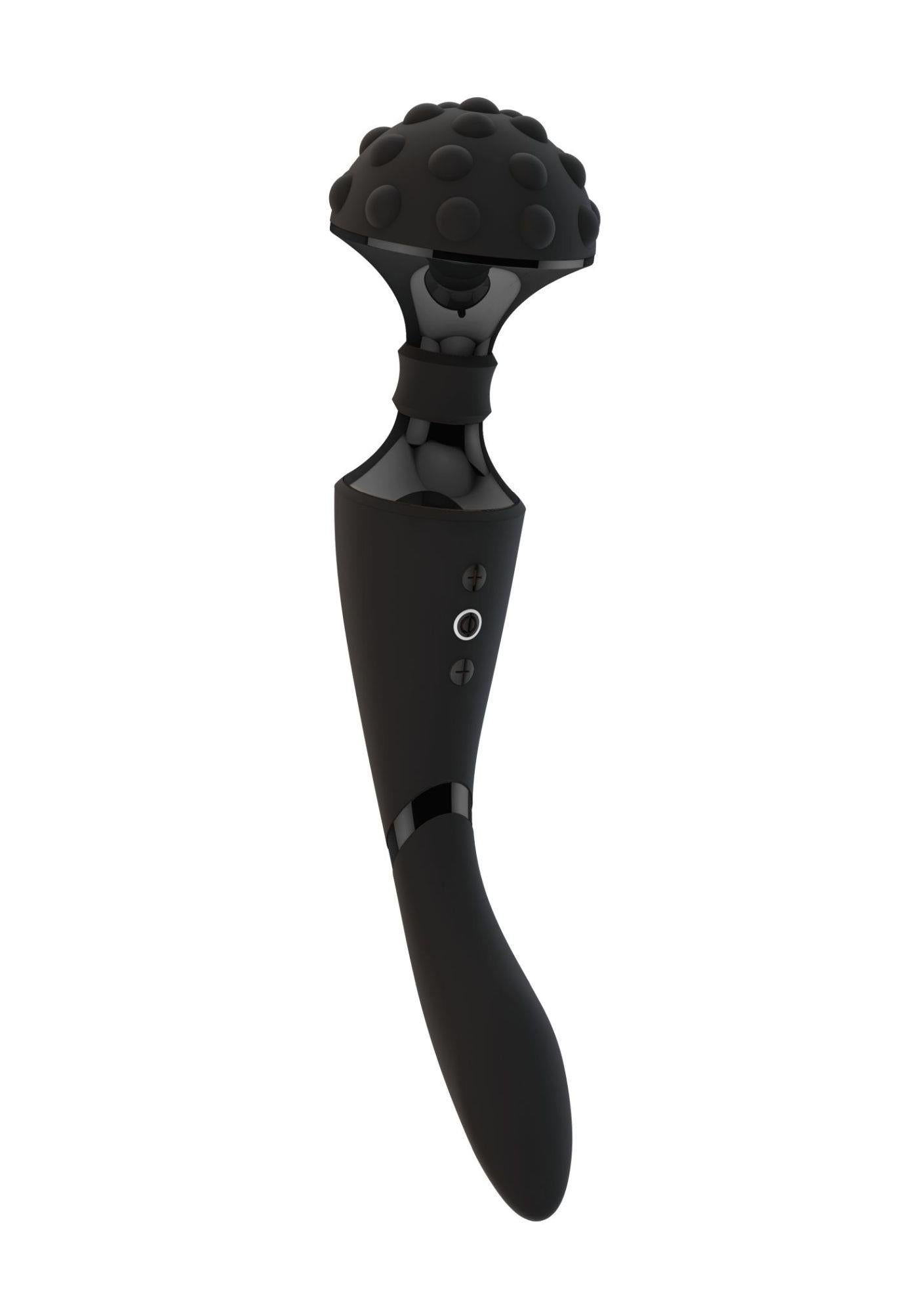 Stymulator - Masseur bagette shiatsu flexible - Noir