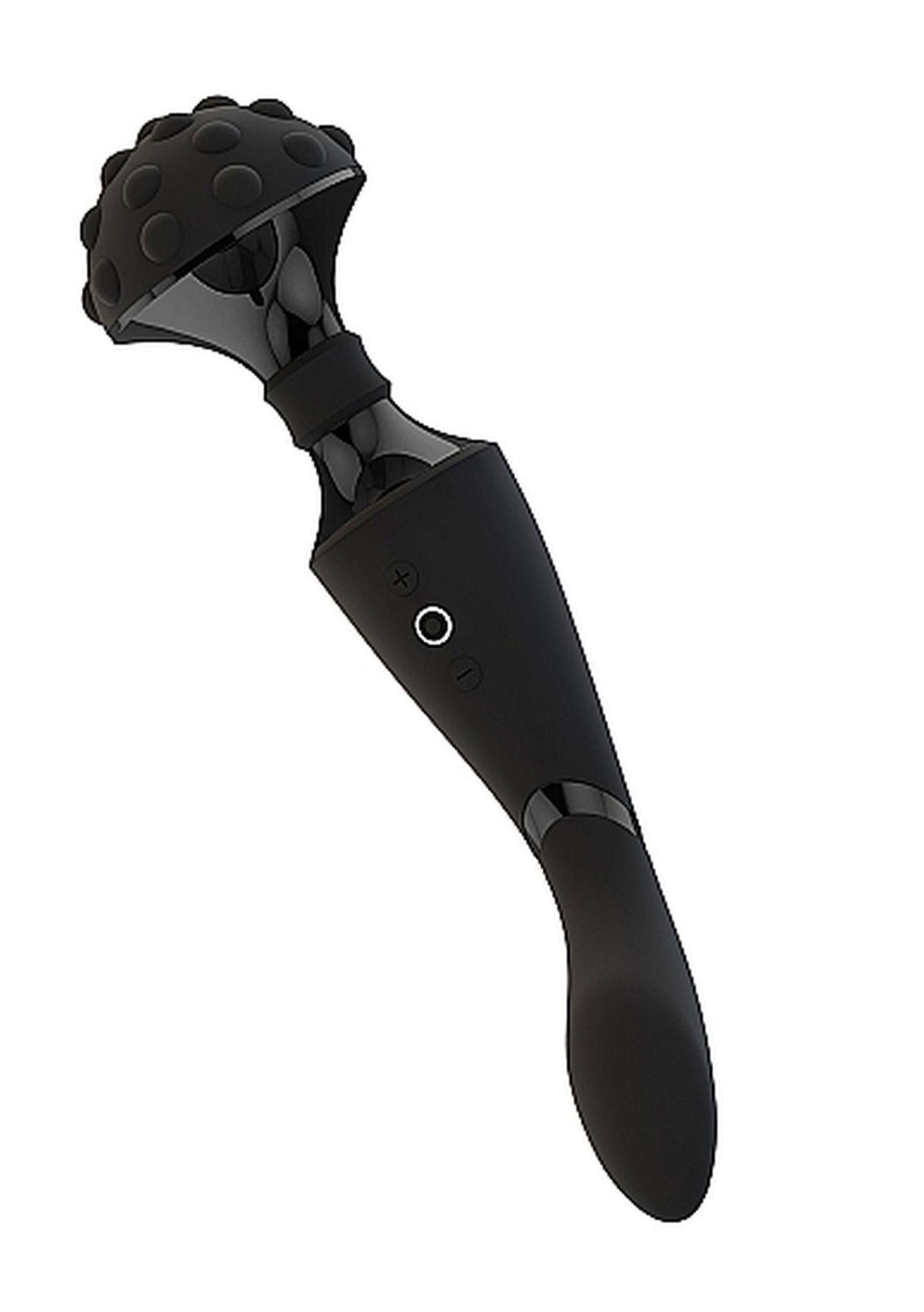 Stymulator - Masseur bagette shiatsu flexible - Noir