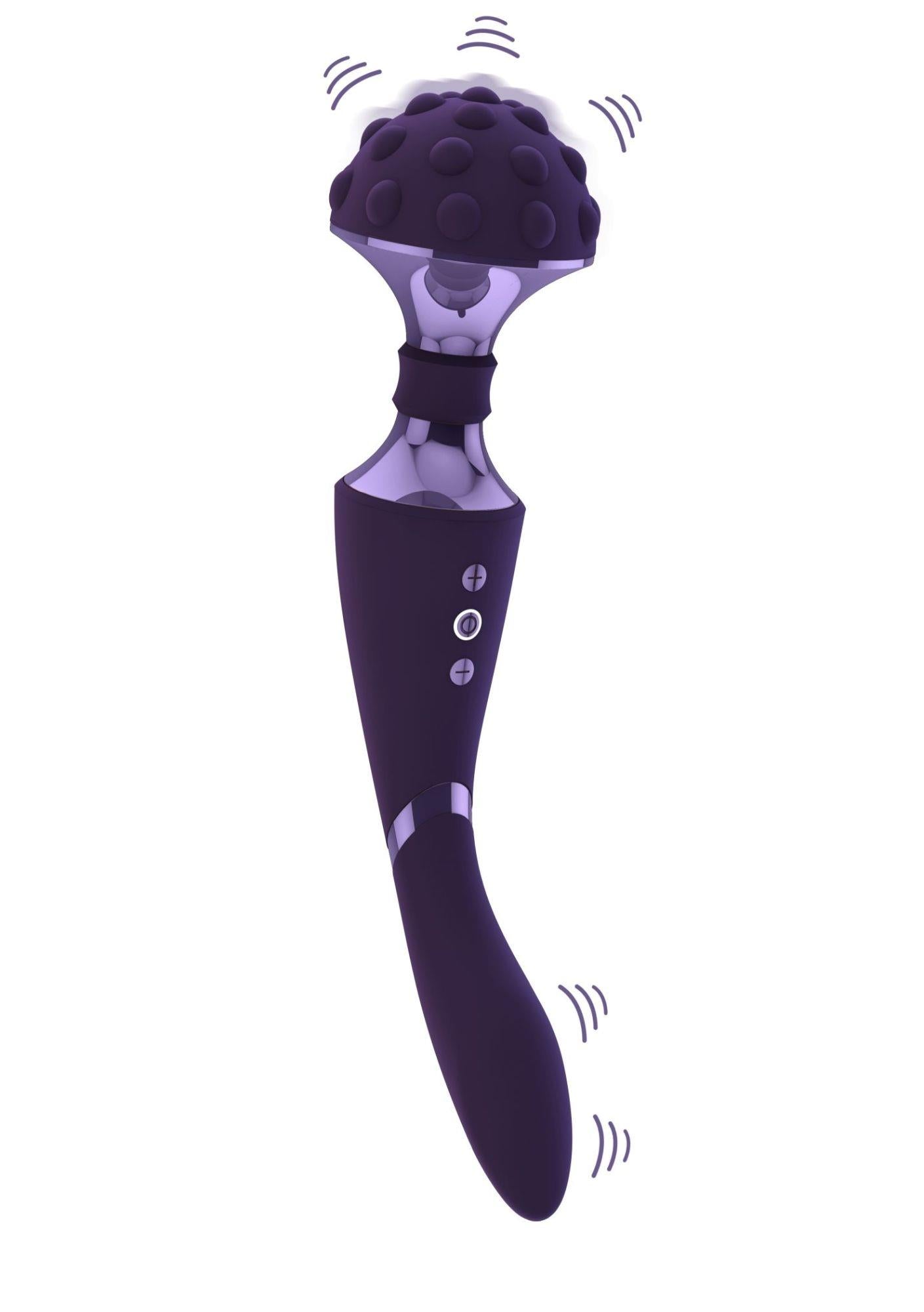 Shiatsu - Bendable Massager Wand - Purple