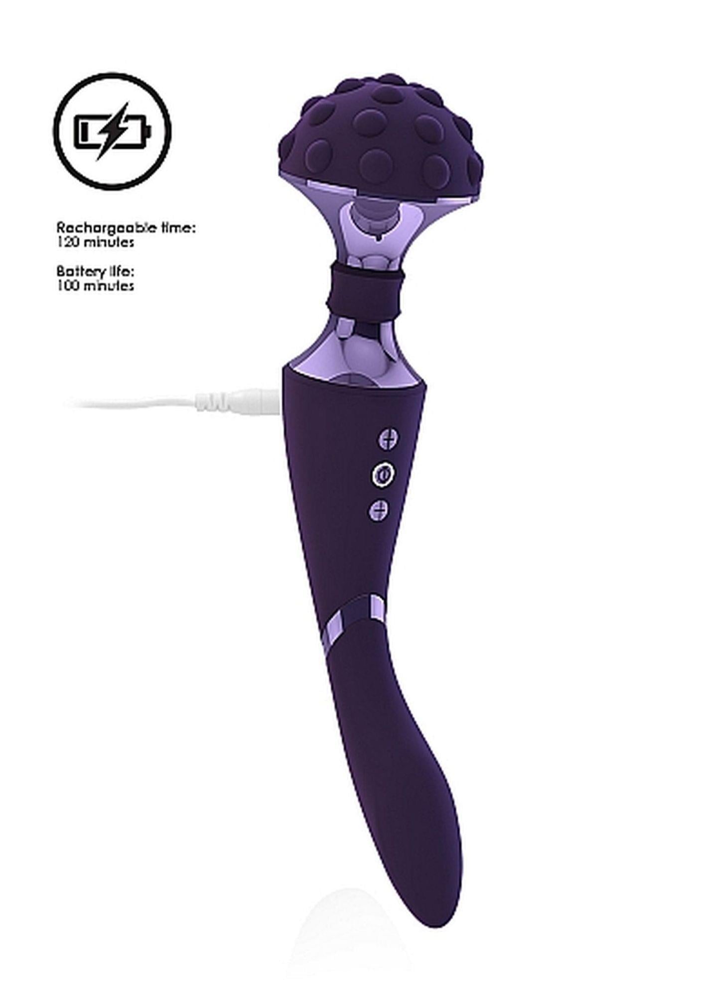 Shiatsu - Bendable Massager Wand - Purple