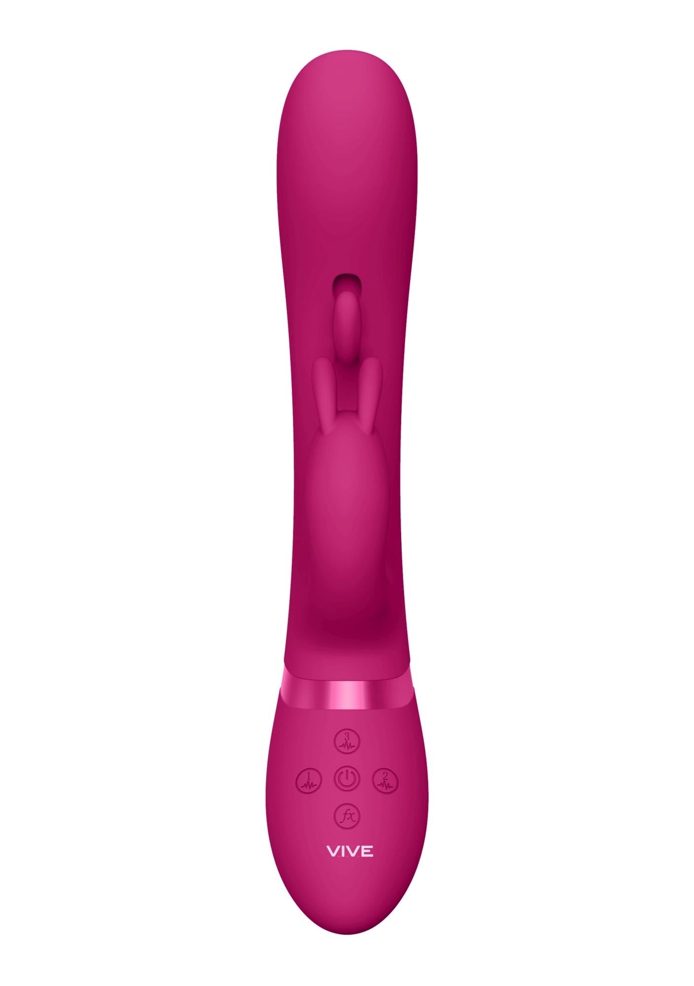 Tama - Wave  Vibrating G-Spot Rabbit - Pink