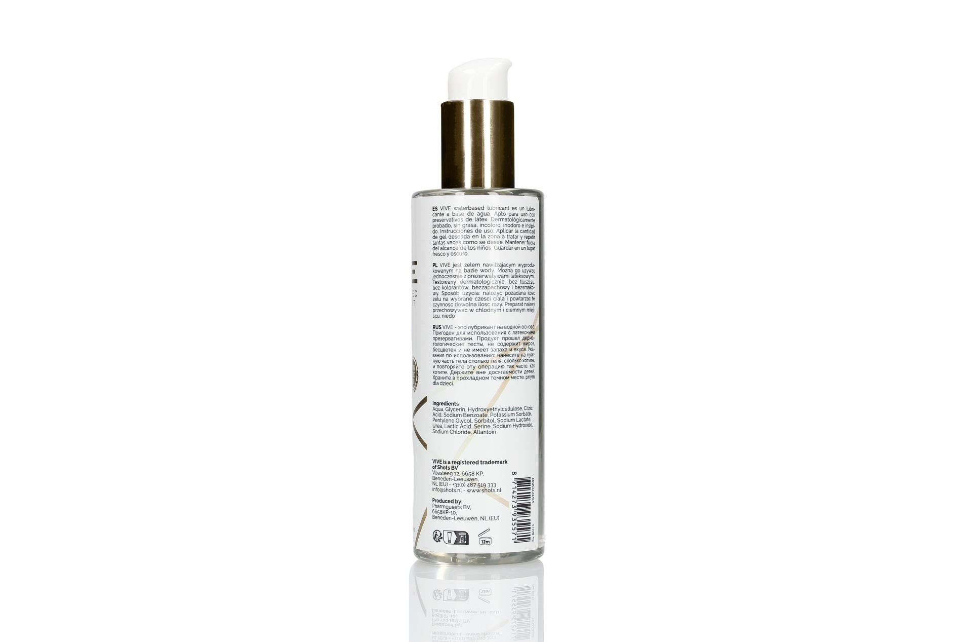 Lubrifiant à base d'eau - 5,1 fl oz / 150 ml