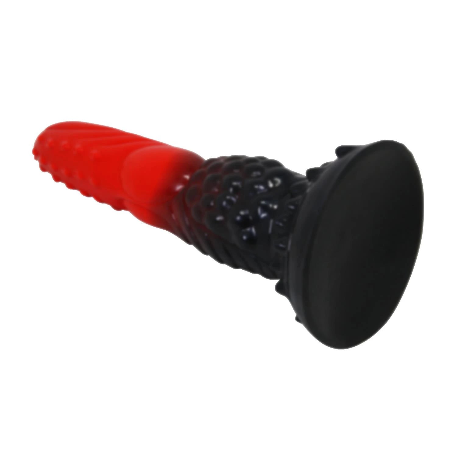 Power Monsters Fire Dragon – Godemichet en silicone Monstres ondulés 24,5 cm