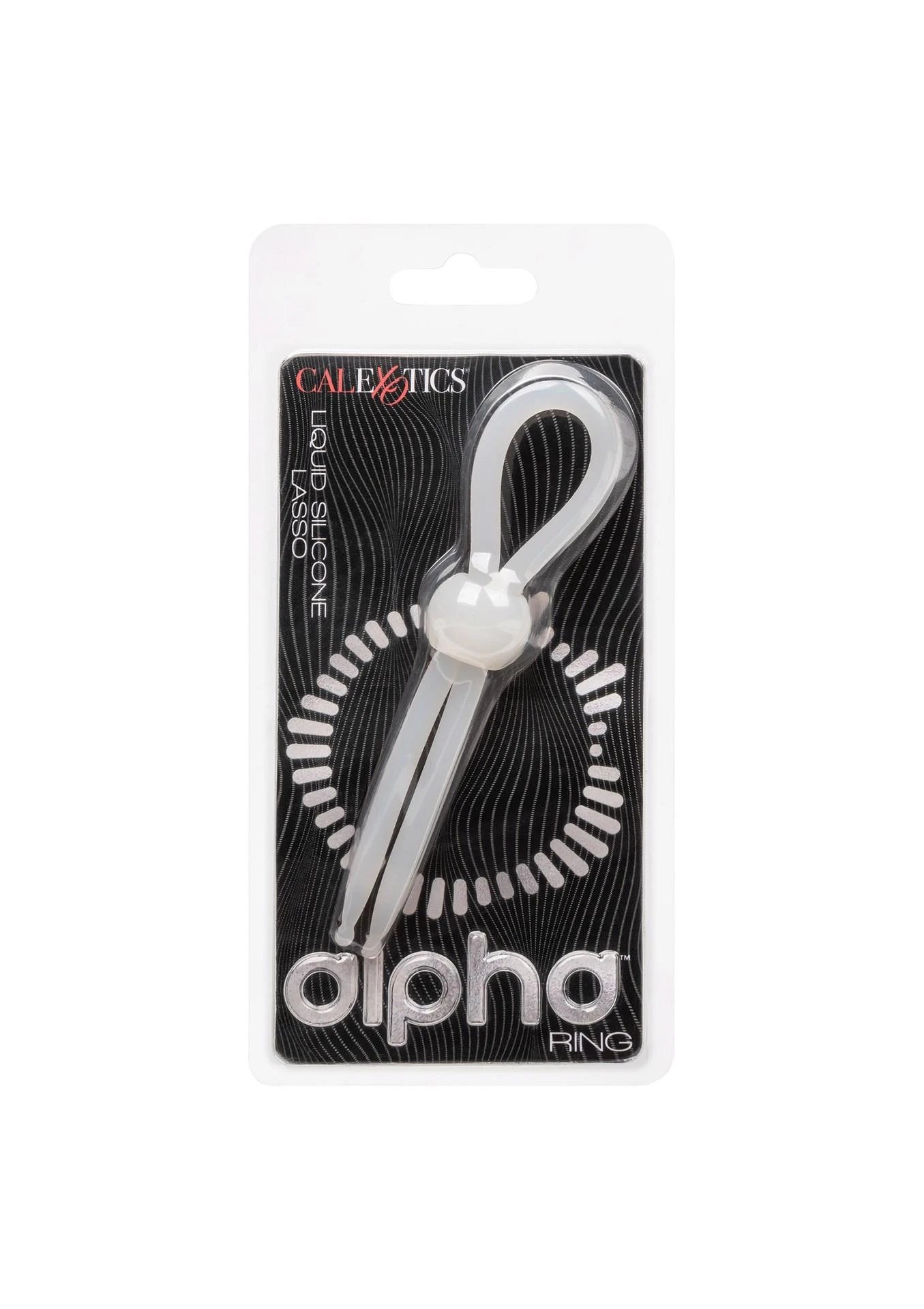 Lasso en silicone blanc