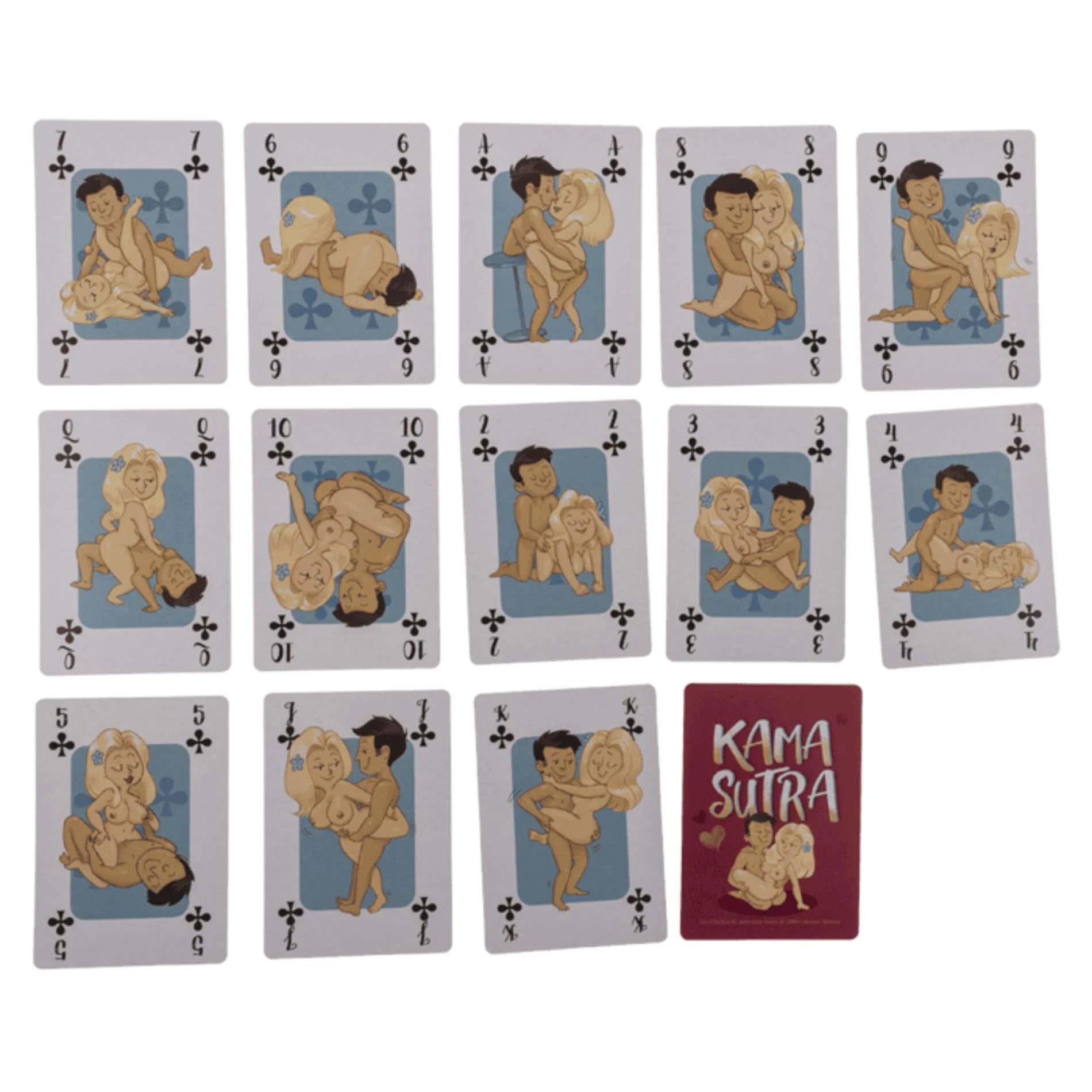 Karty do Gry – Kamasutra – Oryginalna Rozrywka z Przymrużeniem Oka