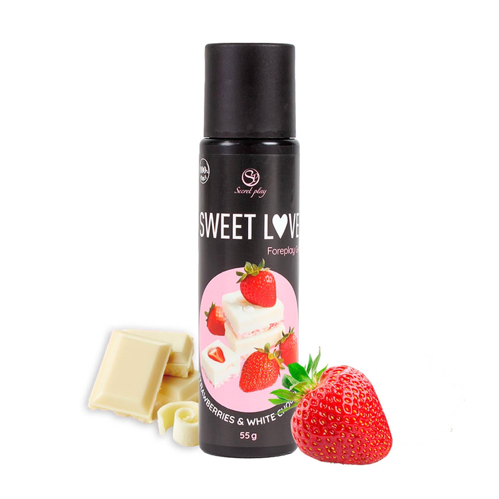STRAWBERRY & WHITE CHOCOLATE GEL - 60 ML