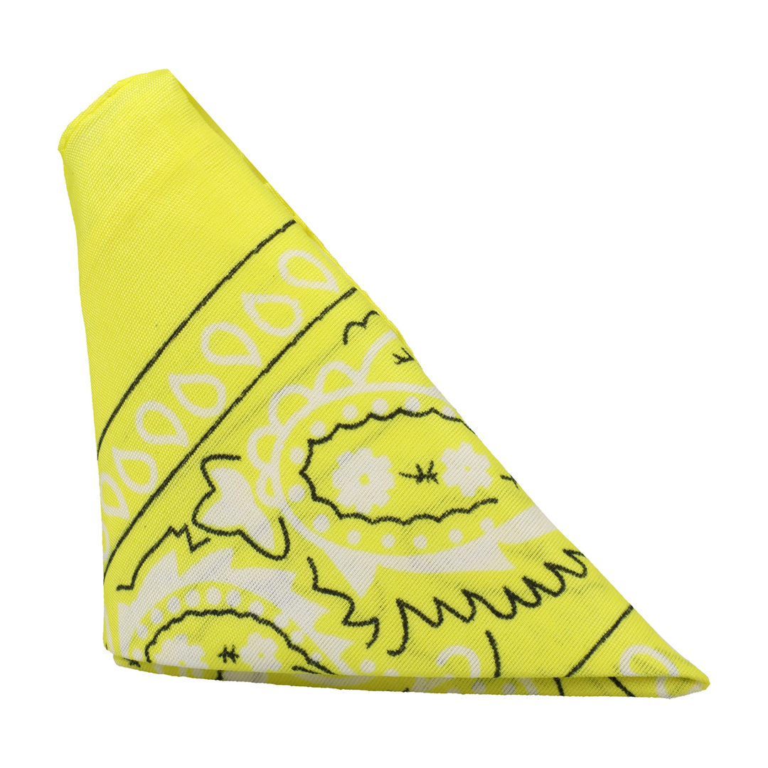 The Code - Silicone Cockring with Bandana - Yellow