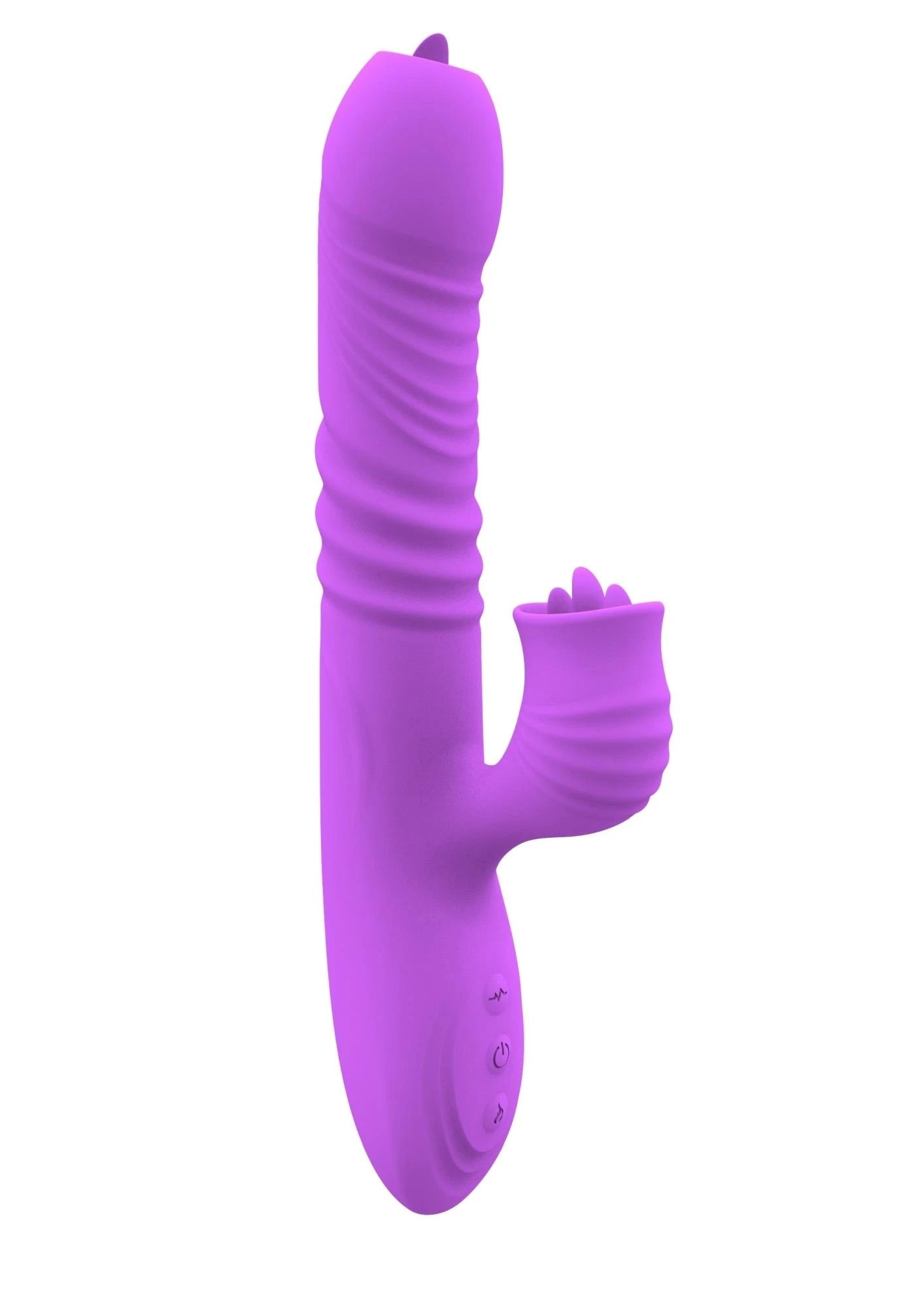 Vibrator-Fanny USB -Purple