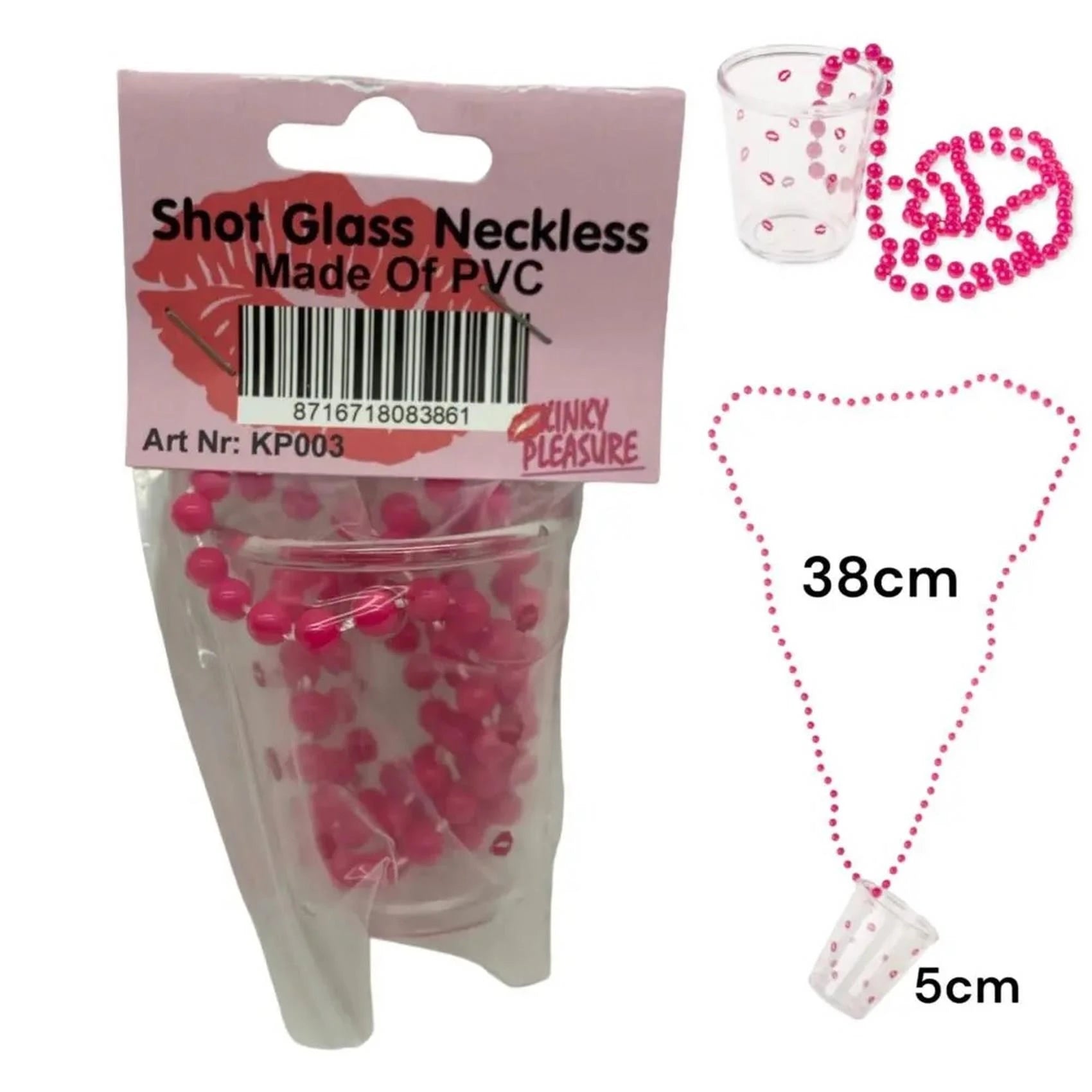 Kinky Pleasure - Shot Glass Lèvres Sans Collier
