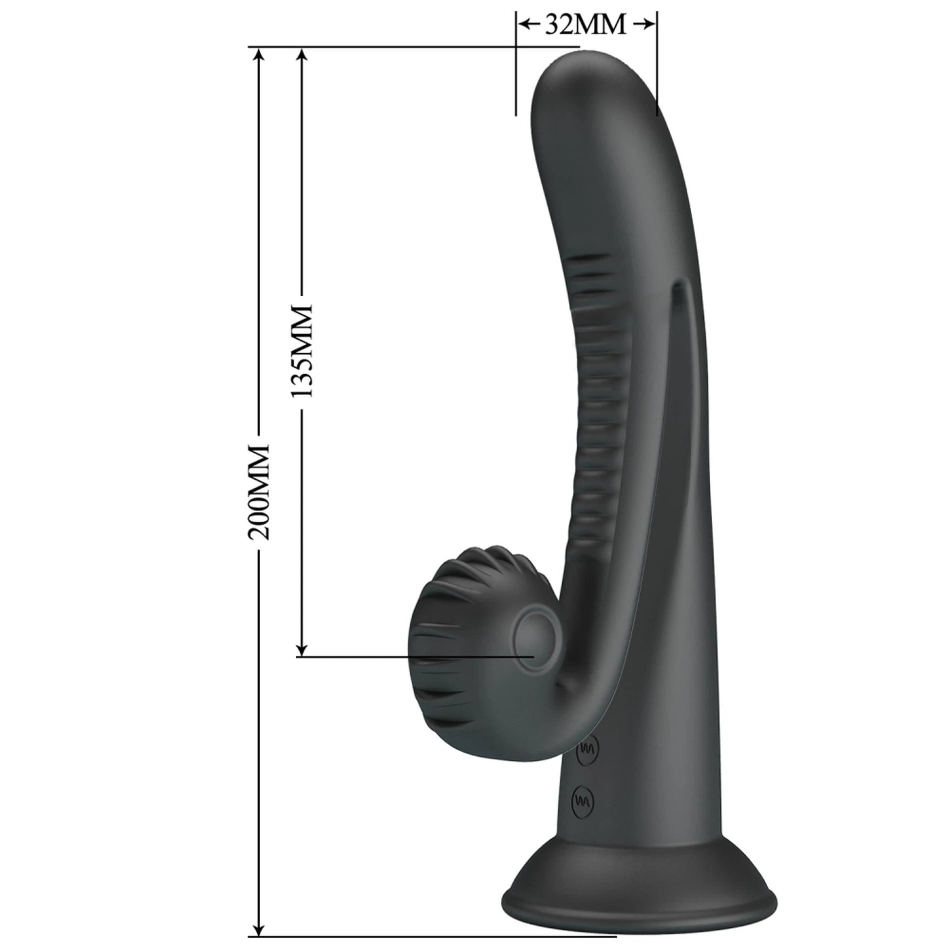 PRETTY LOVE - Love Romance Selma Snail Rabbit – Black