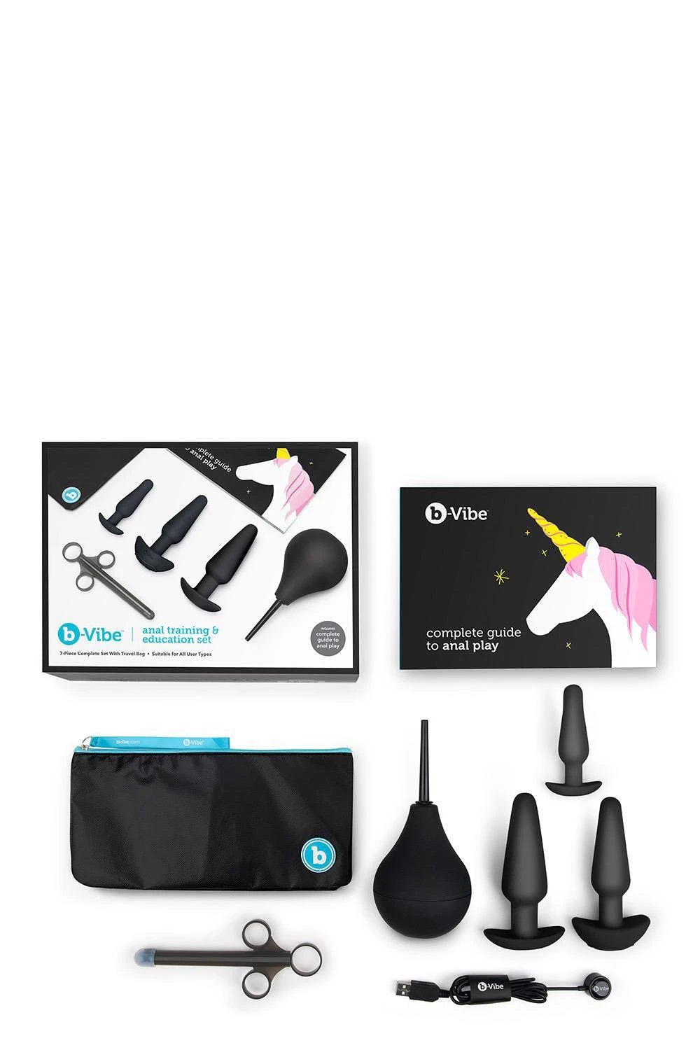 B-VIBE ANAL EDUCATION SET BLUE