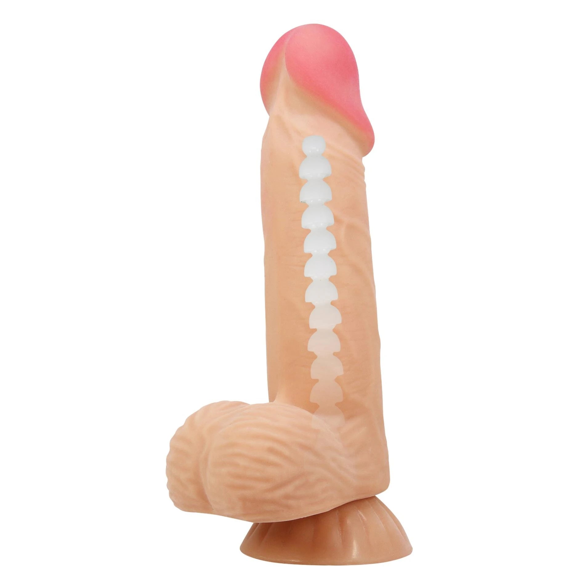 BAILE - Sliding Skin 8,1'' Flesh, base à ventouse flexible TPR