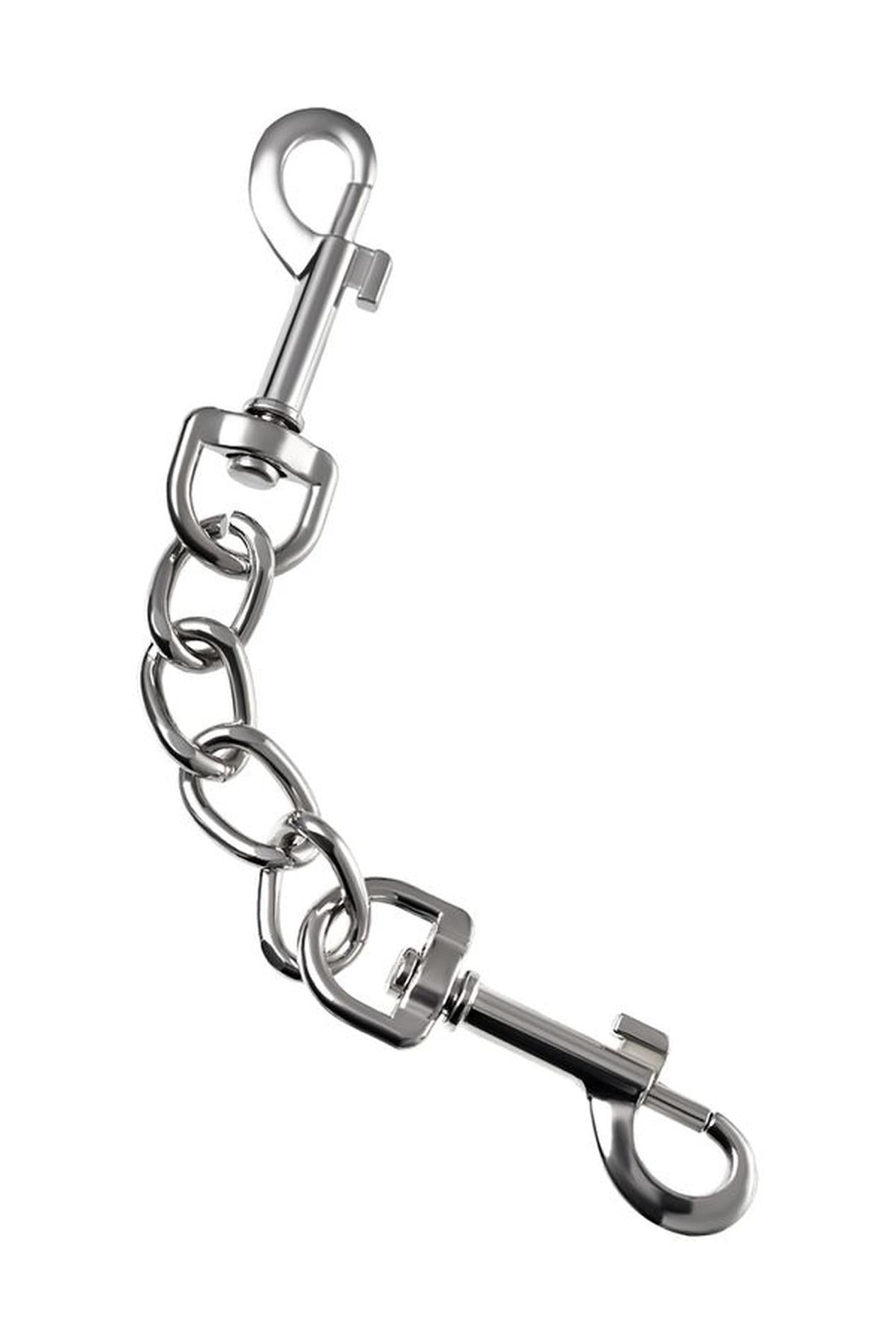 Anonymo handcuffs, PU leather, black
