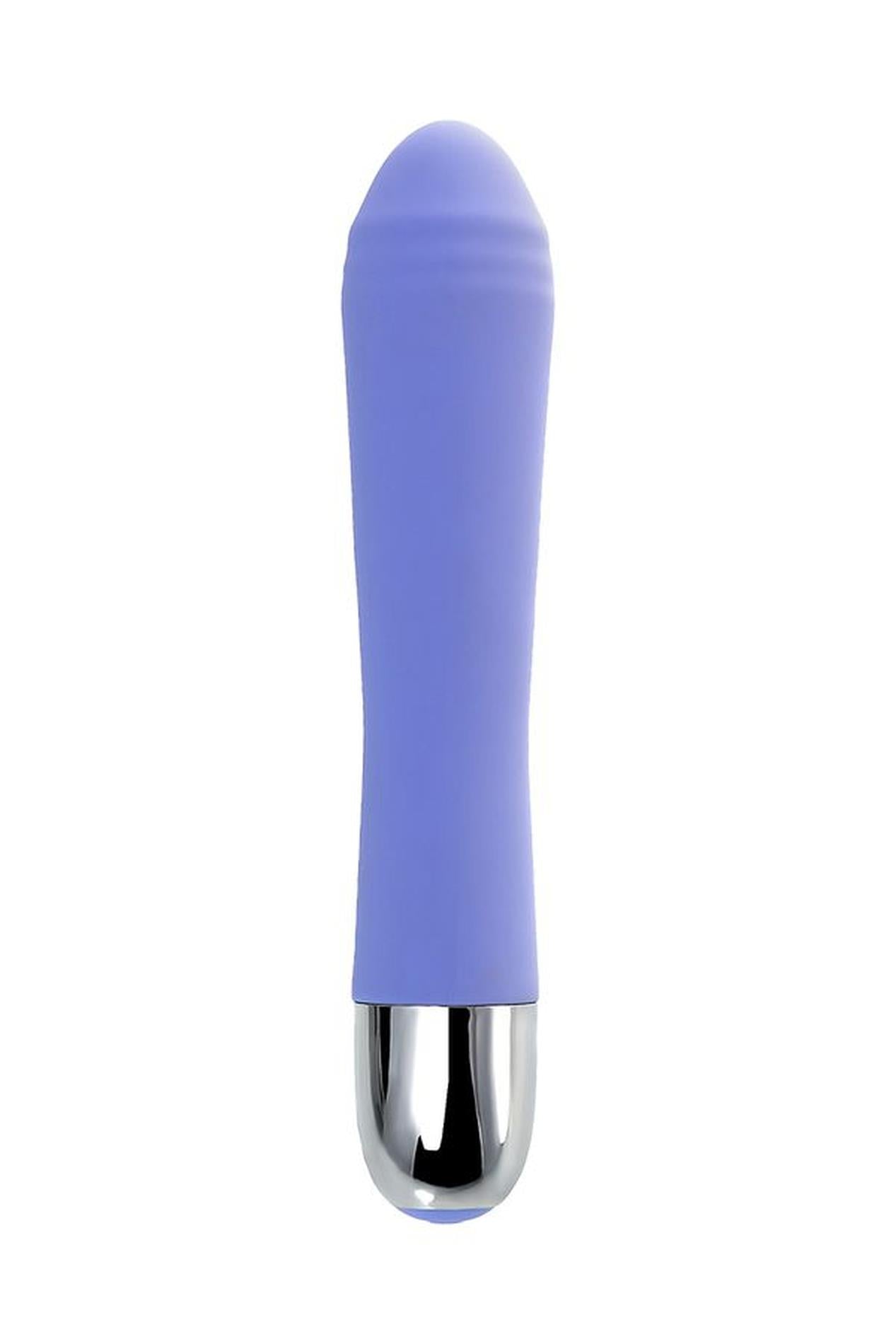 Vibreur à stimulation clitoridienne Flovetta Crocus, silicone, violet, 17,5 cm
