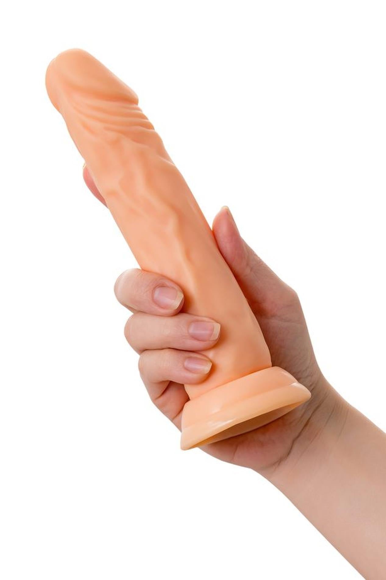 A-TOYS Realistic dildo Toon, TPE, nude, 17.5 cm