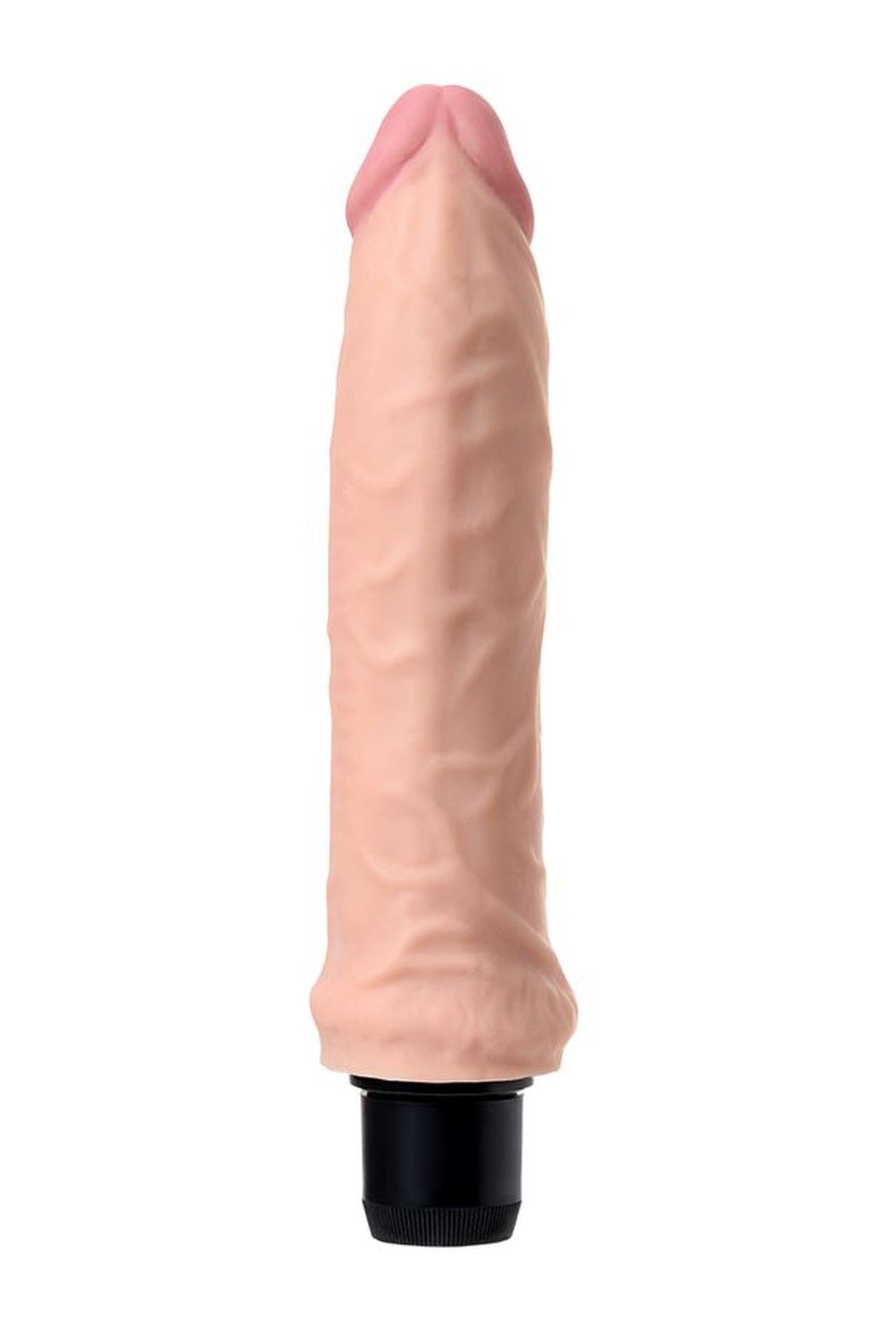 A-TOYS, Realistic vibrator, TPE, Multi-speed, 17 cm
