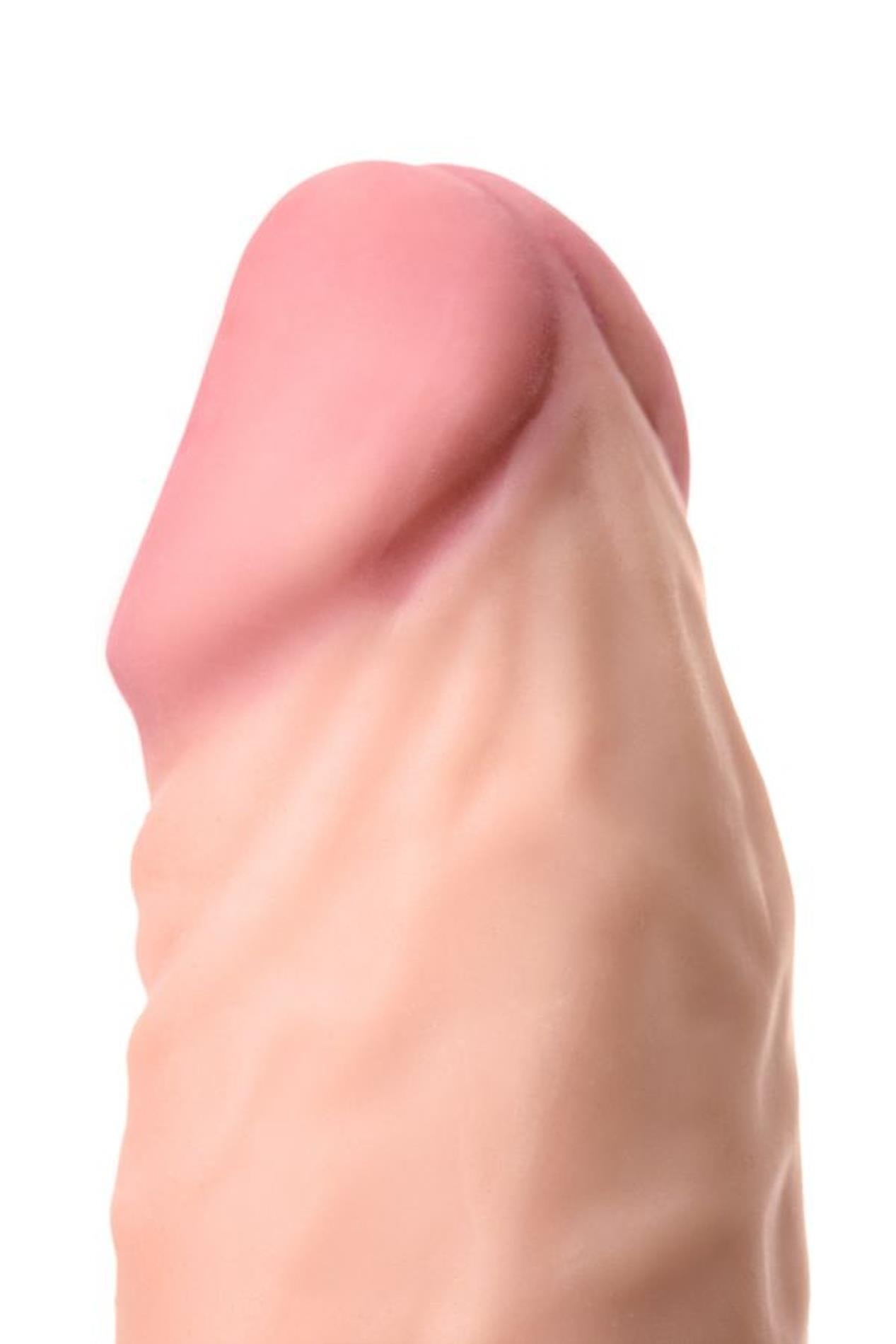 A-TOYS, Realistic vibrator, TPE, Multi-speed, 17 cm