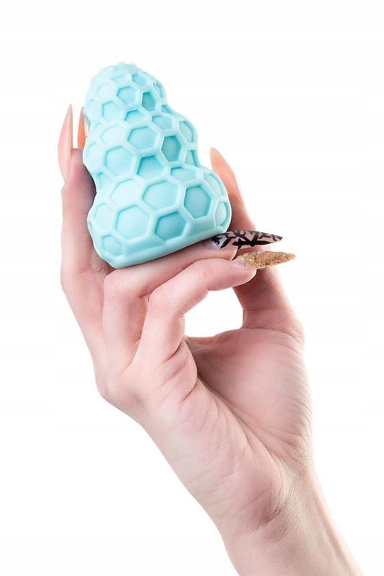 Masturbator TOYFA A-Toys, ass, blue color, 14 cm