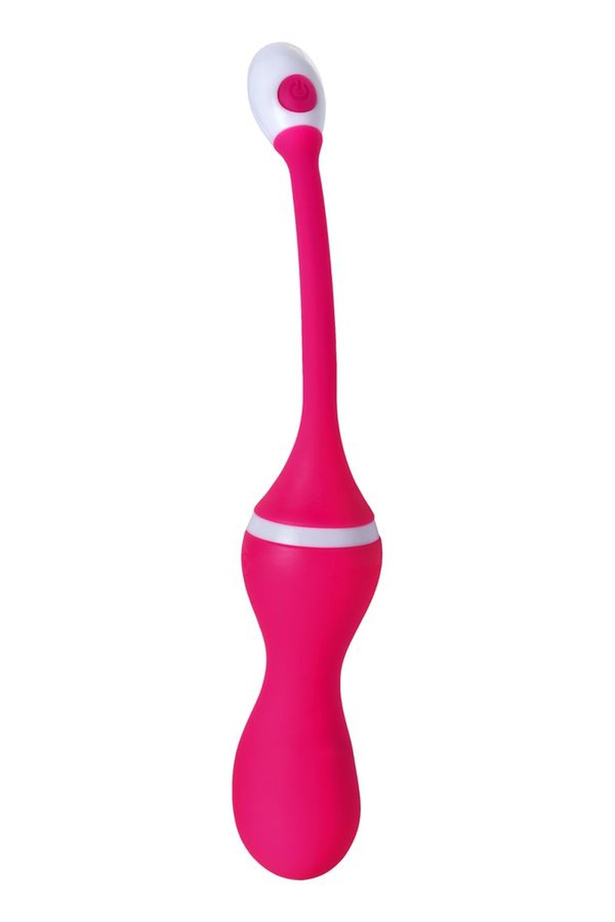 JOS VIKI Boules vibrantes chauffantes, Silicone, Rose, ø3,5 cm