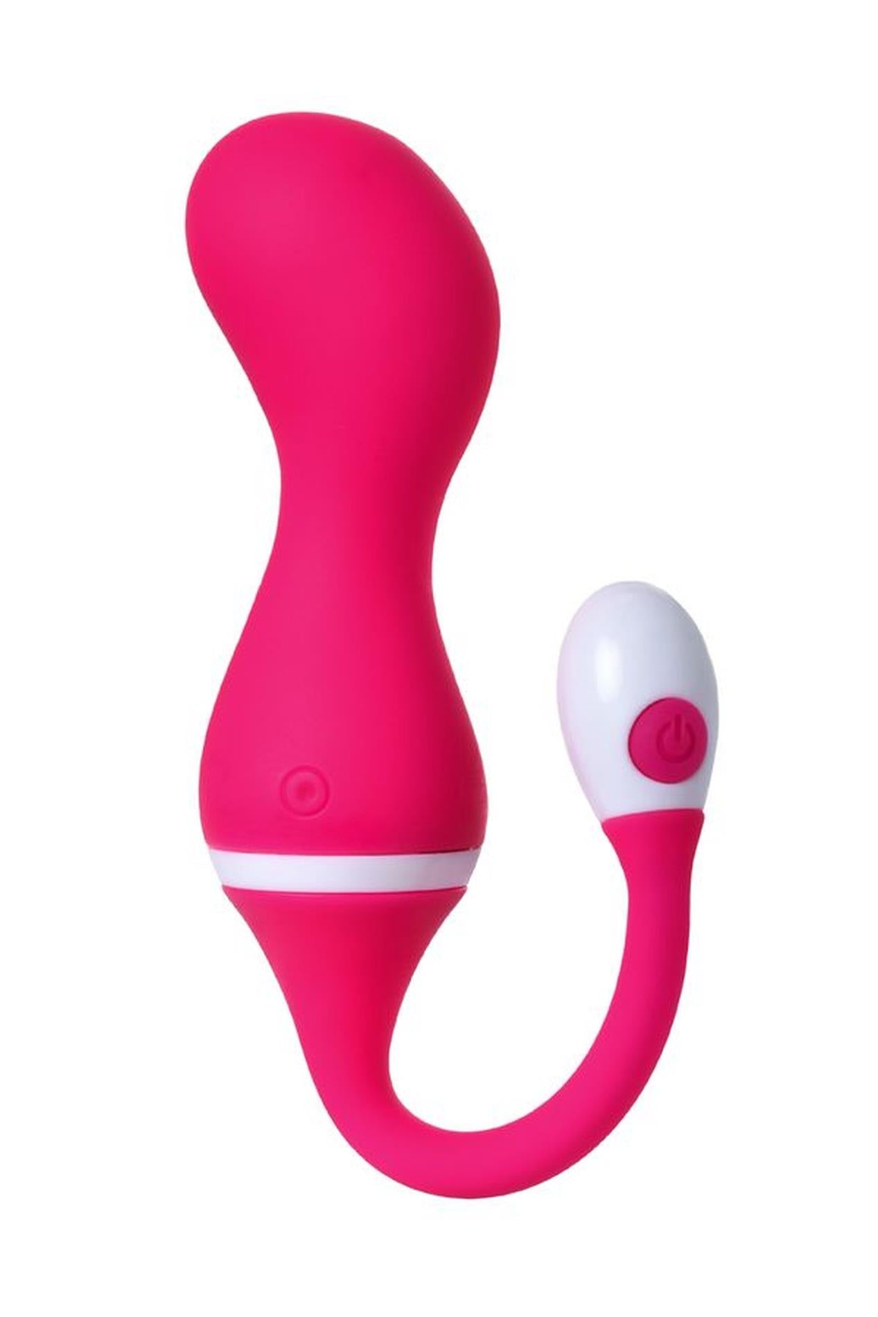 JOS VIKI Boules vibrantes chauffantes, Silicone, Rose, ø3,5 cm