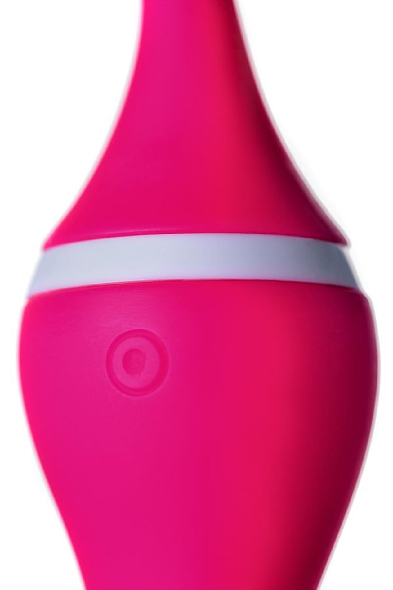 JOS VIKI Boules vibrantes chauffantes, Silicone, Rose, ø3,5 cm