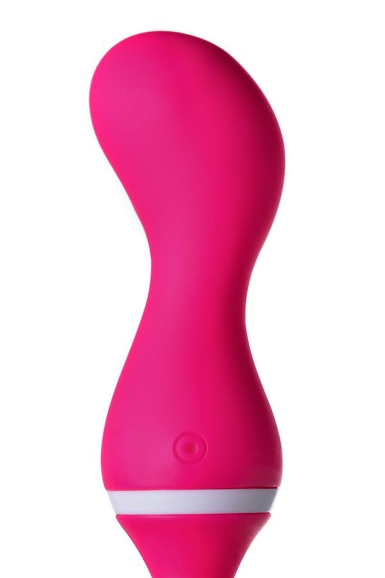 JOS VIKI Boules vibrantes chauffantes, Silicone, Rose, ø3,5 cm