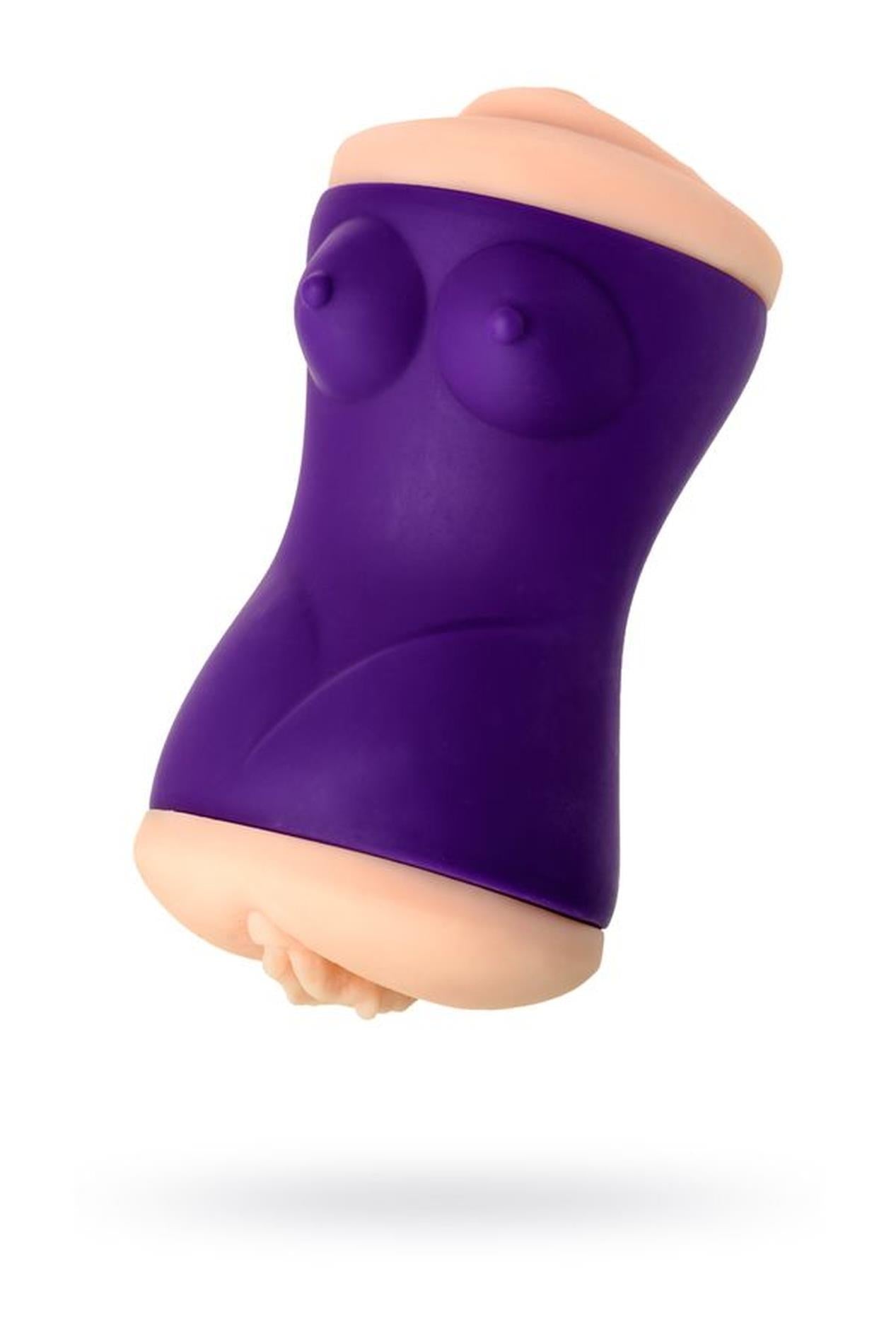 JOS YARA, Masturbateur double-face, TPR, charnu, 17,5 cm