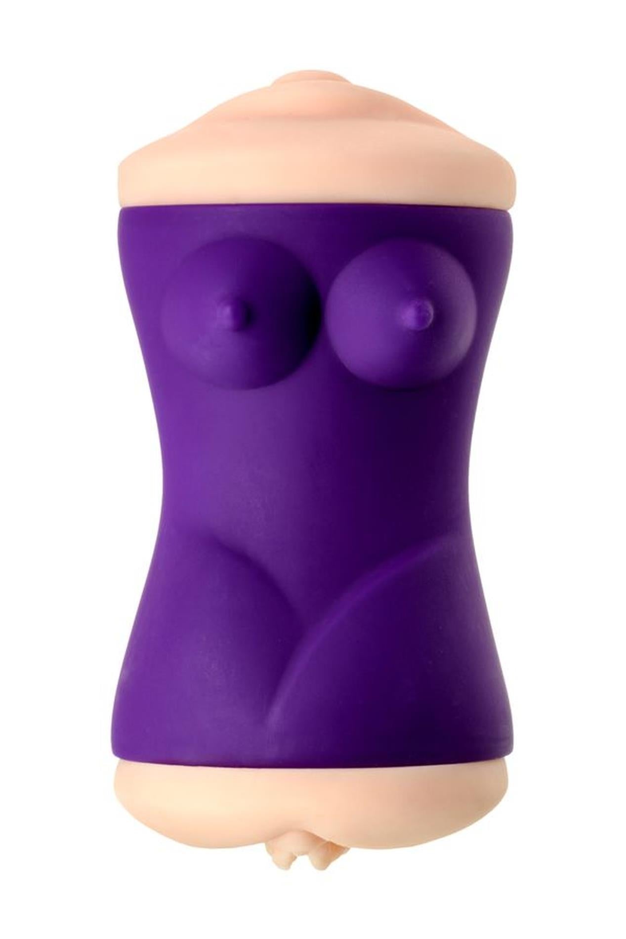 JOS YARA, Masturbateur double-face, TPR, charnu, 17,5 cm