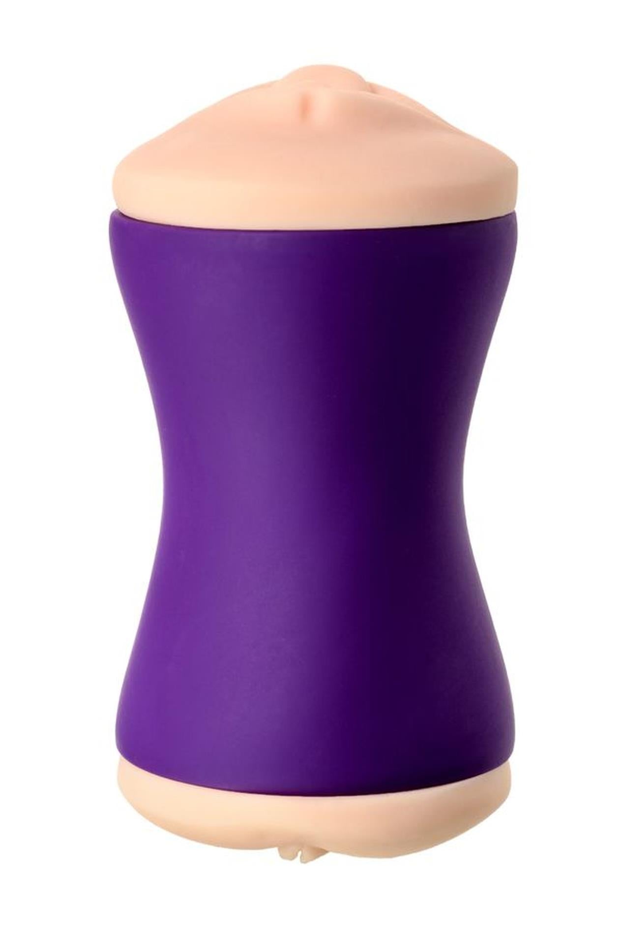 JOS YARA, Double-sided masturbator, TPR, fleshy, 17.5 cm