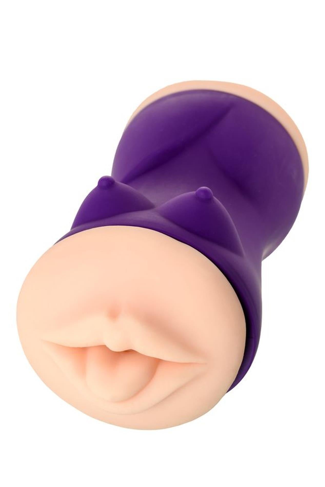 JOS YARA, Double-sided masturbator, TPR, fleshy, 17.5 cm