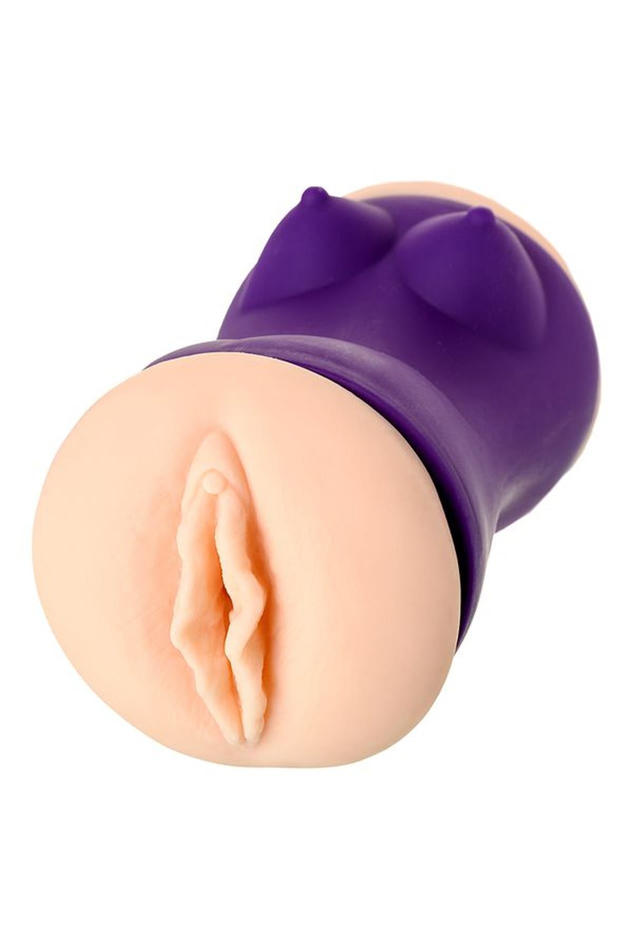 JOS YARA, Double-sided masturbator, TPR, fleshy, 17.5 cm
