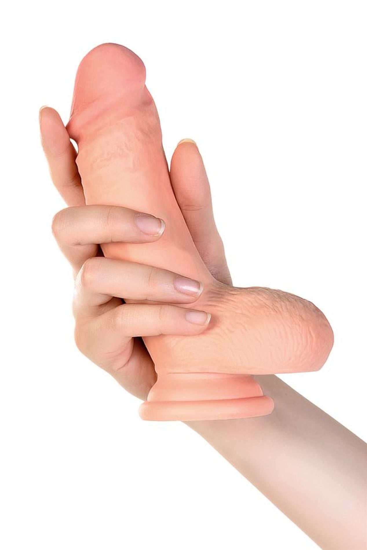 RealStick Elite, Gerard vibrator, TPR, flesh, 18.5 cm