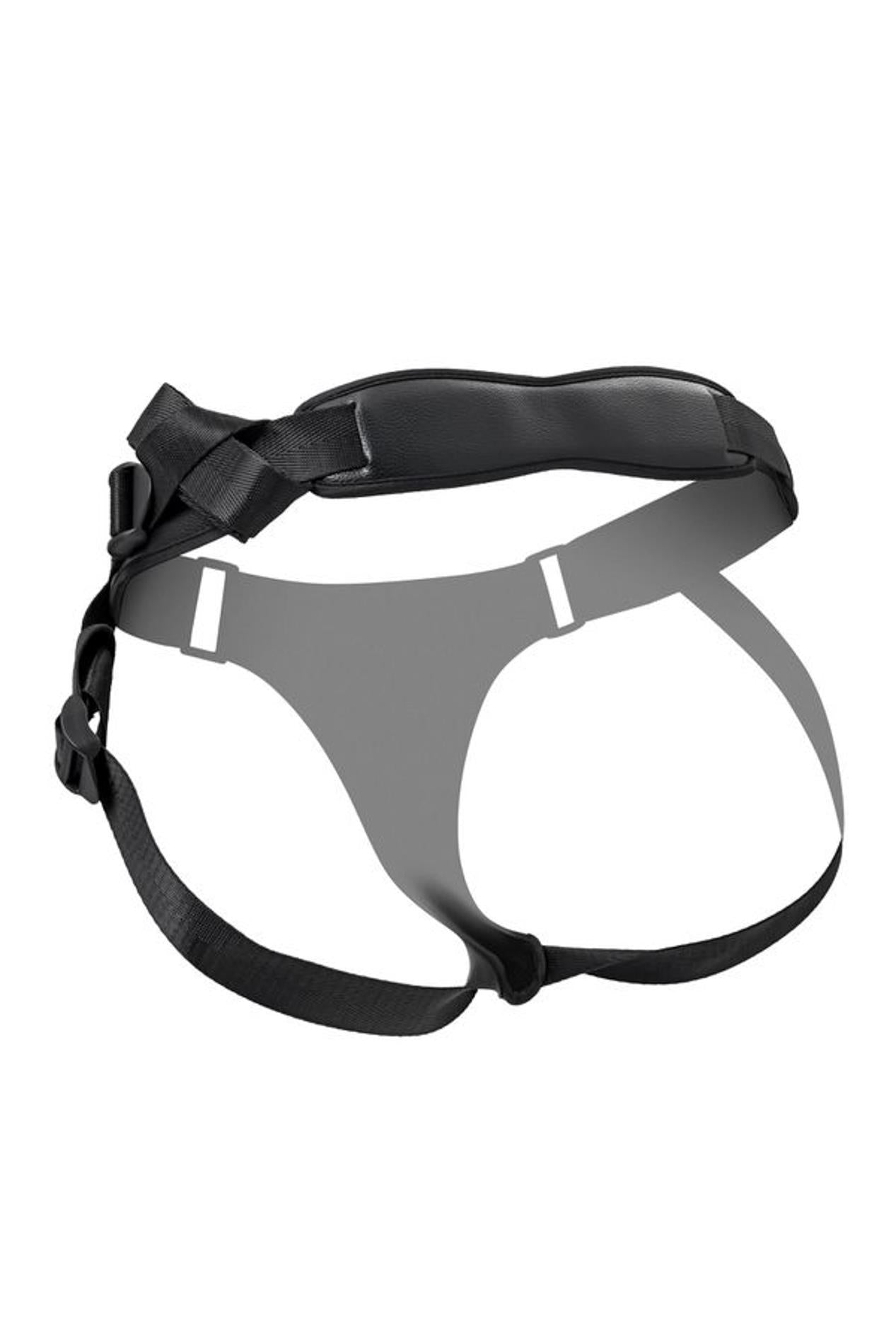Strap-on harness for women, by RealStick CALIBER