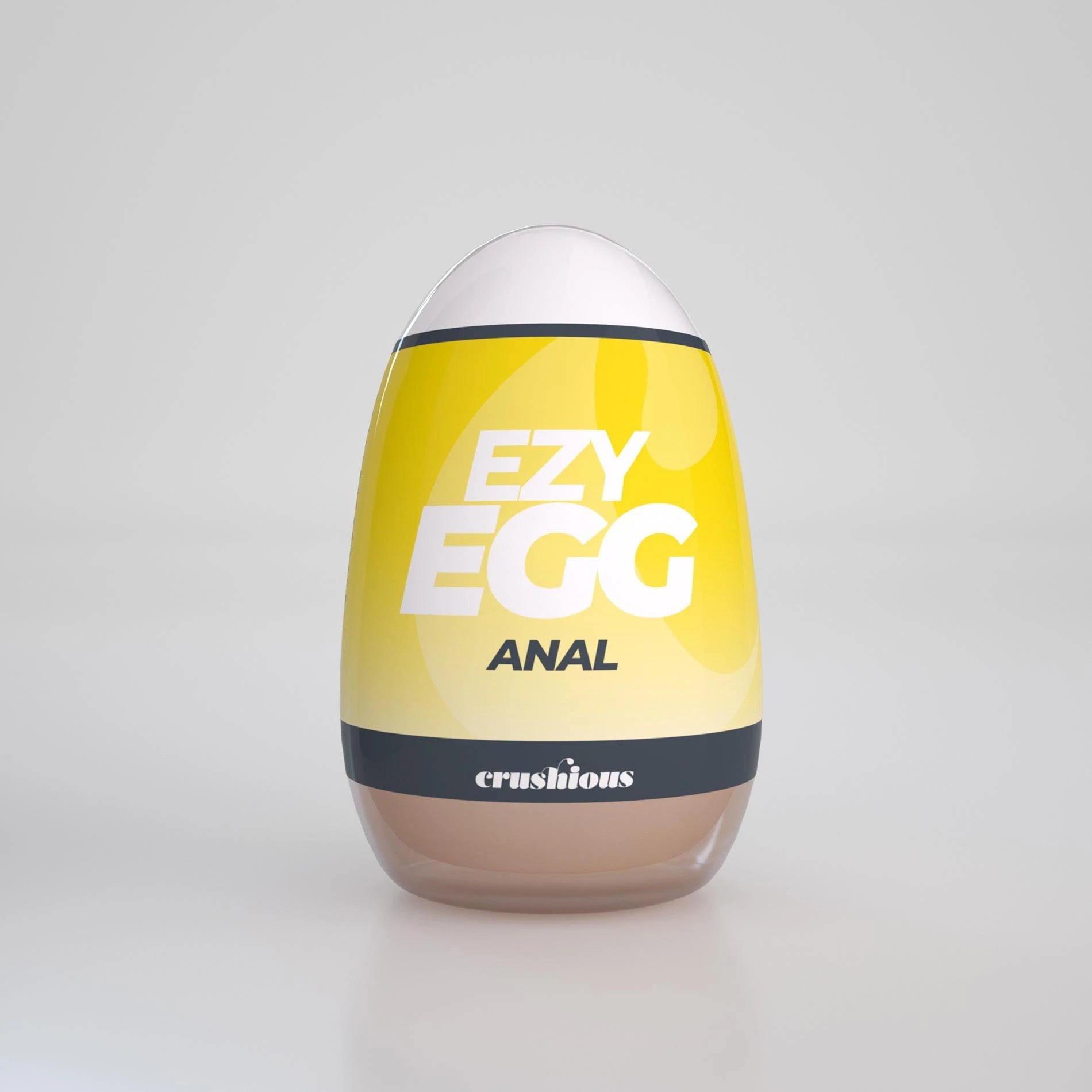 Ezy Egg - Masturbator Egg - Anal - Yellow