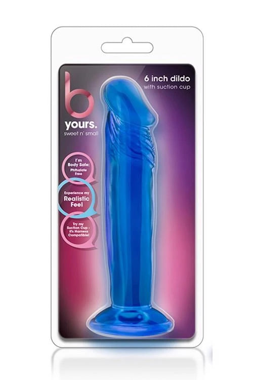 B YOURS GODE PETIT ET MIGNON 6 POUCES BLEU