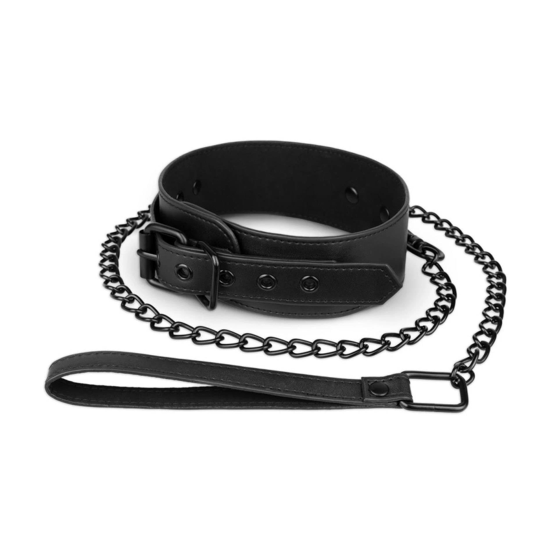Bedroom Fantasies - Similicuir
Collier et chaîne noirs