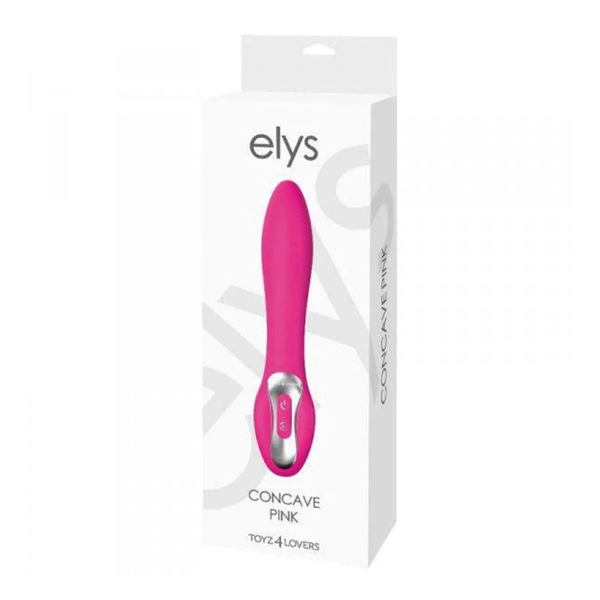 Wibrator-VIBRATORE DESIGN ELYS - CONCAVE PINK