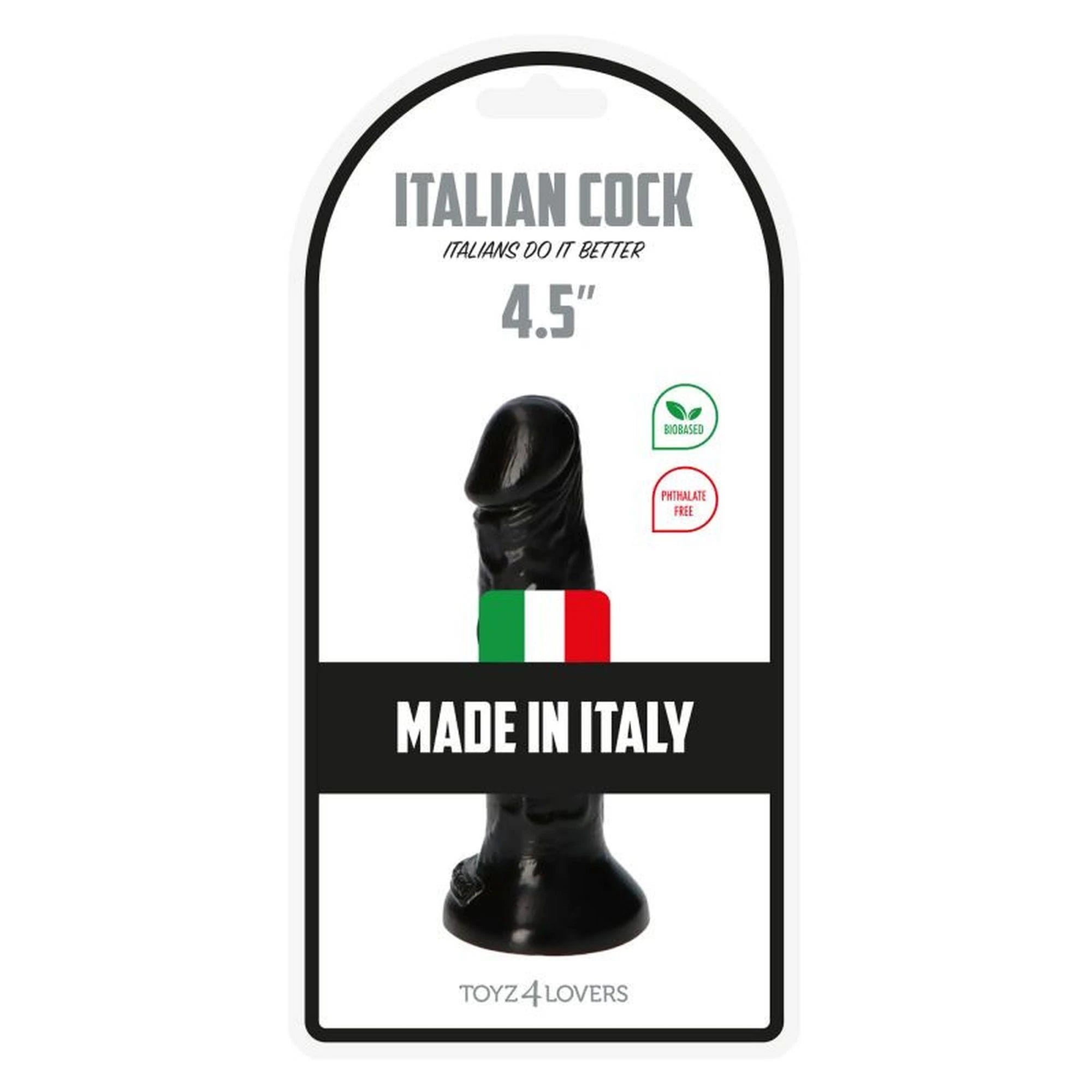 Dildo-Italian Cock 4.5″Black