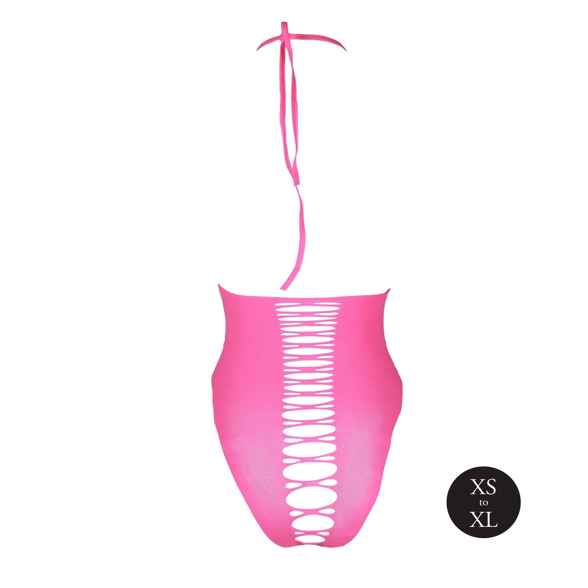 Body échancré - Rose fluo - XS/XL