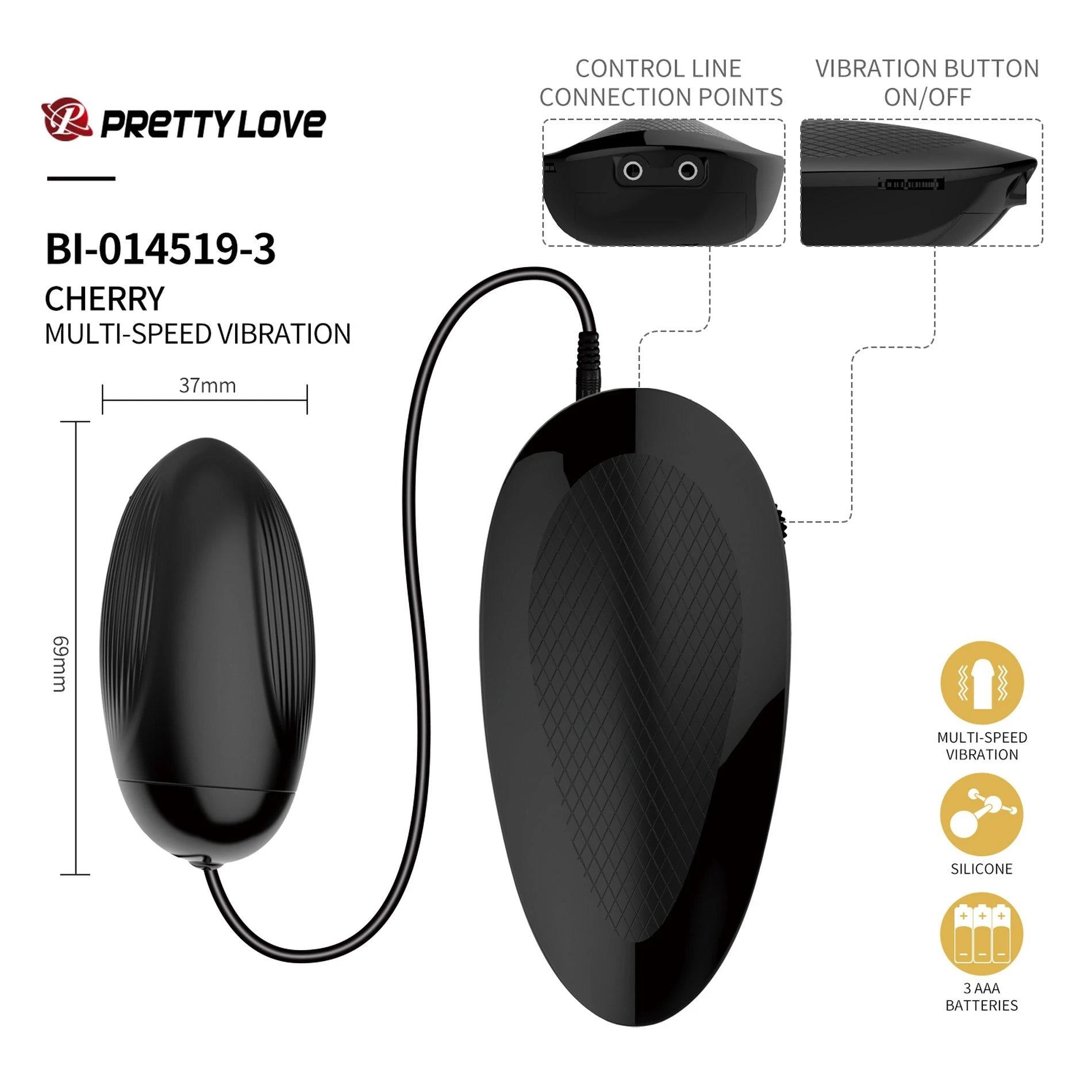 PRETTY LOVE - 30th ANNIVERSARY BAILE, 30 vibration functions 12 vibration functions