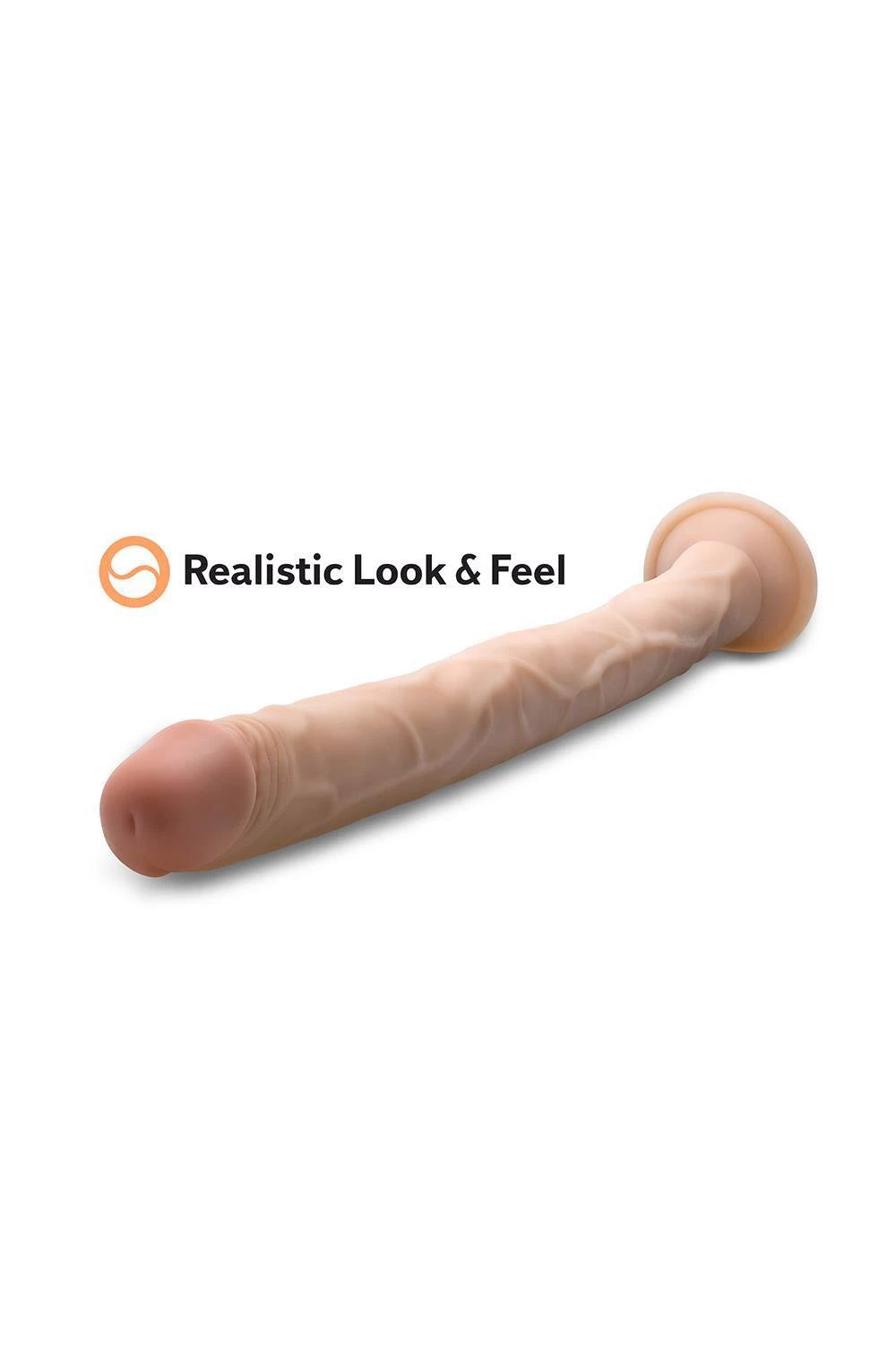 DR. SKIN 19 INCH DILDO BEIGE