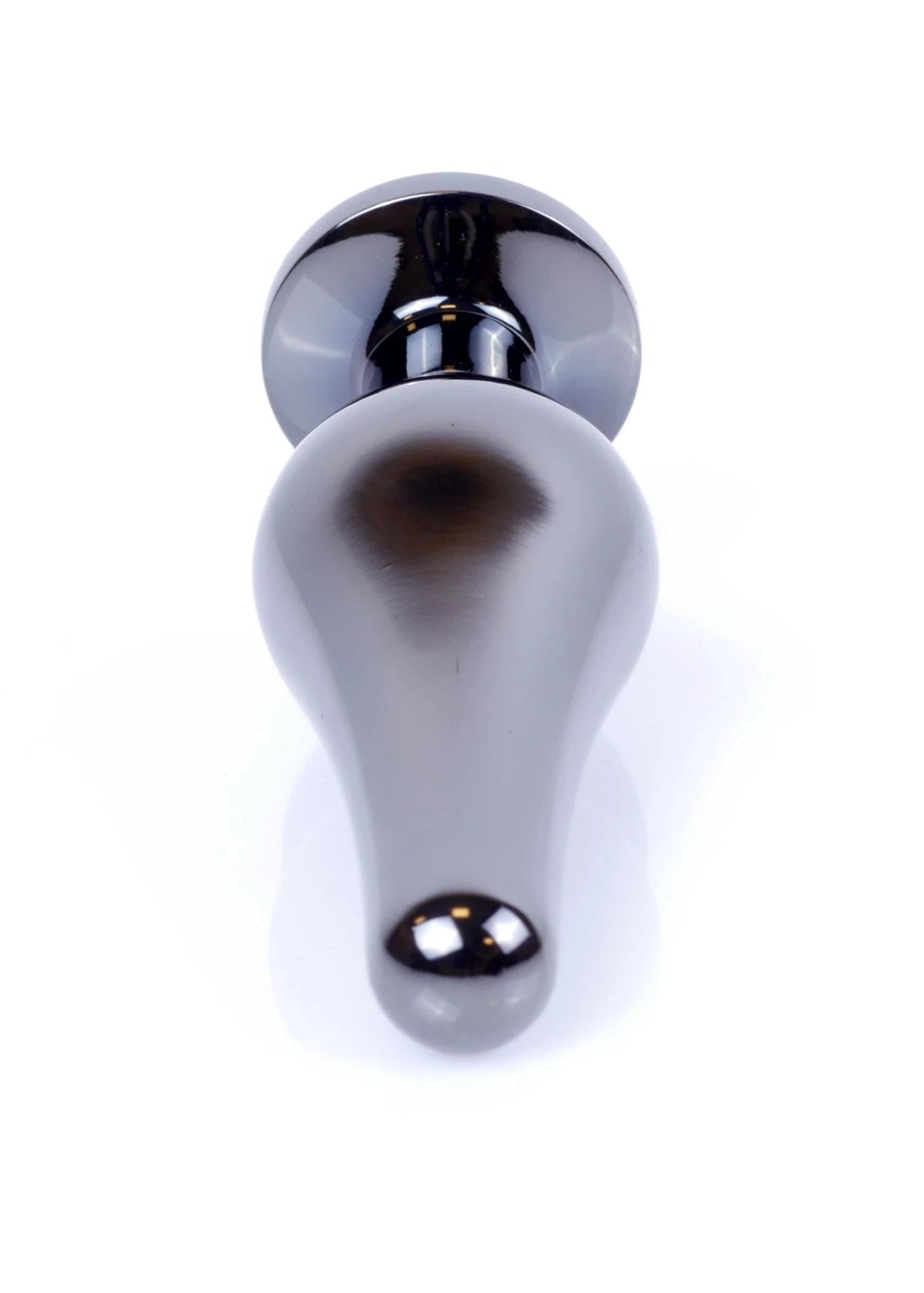 MyLove Toys - Bijoux BUTT PLUG Argent foncé - Rose