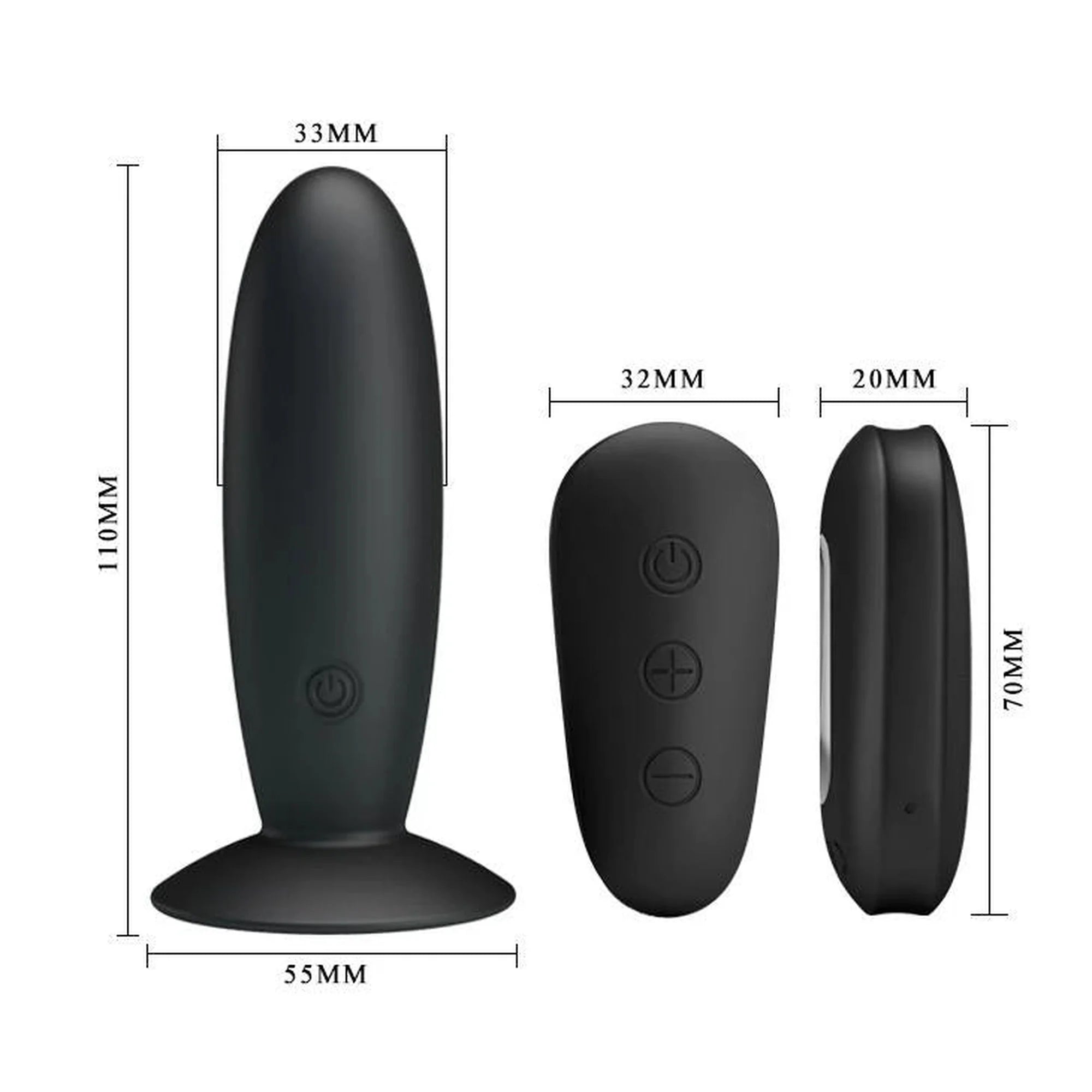MR PLAY - Remote Control Vibrating Anal Plug