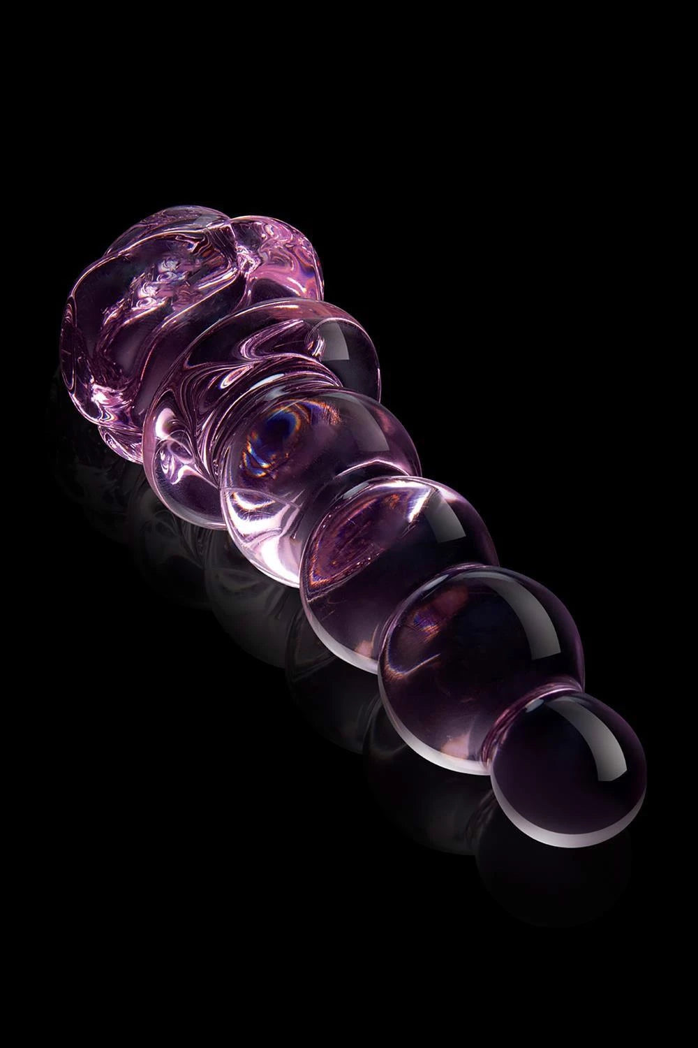 GLAZE GLASS ROSEBUD BEADED  PLUG