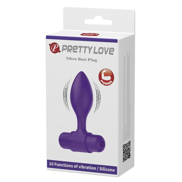 PRETTY LOVE - Vibro plug anal violet