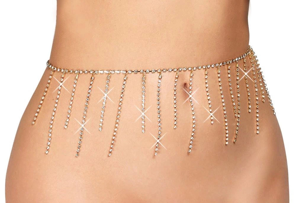 Chaîne de bikini en strass
