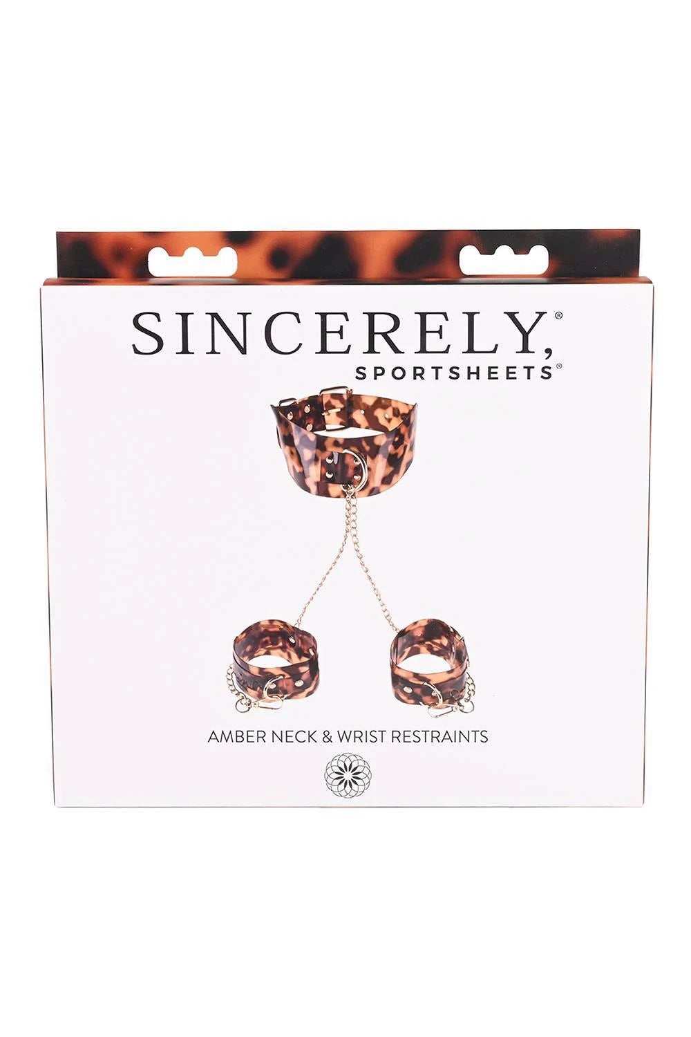 SPORTSHEETS AMBER NECK AND WRIST RESTRAINT