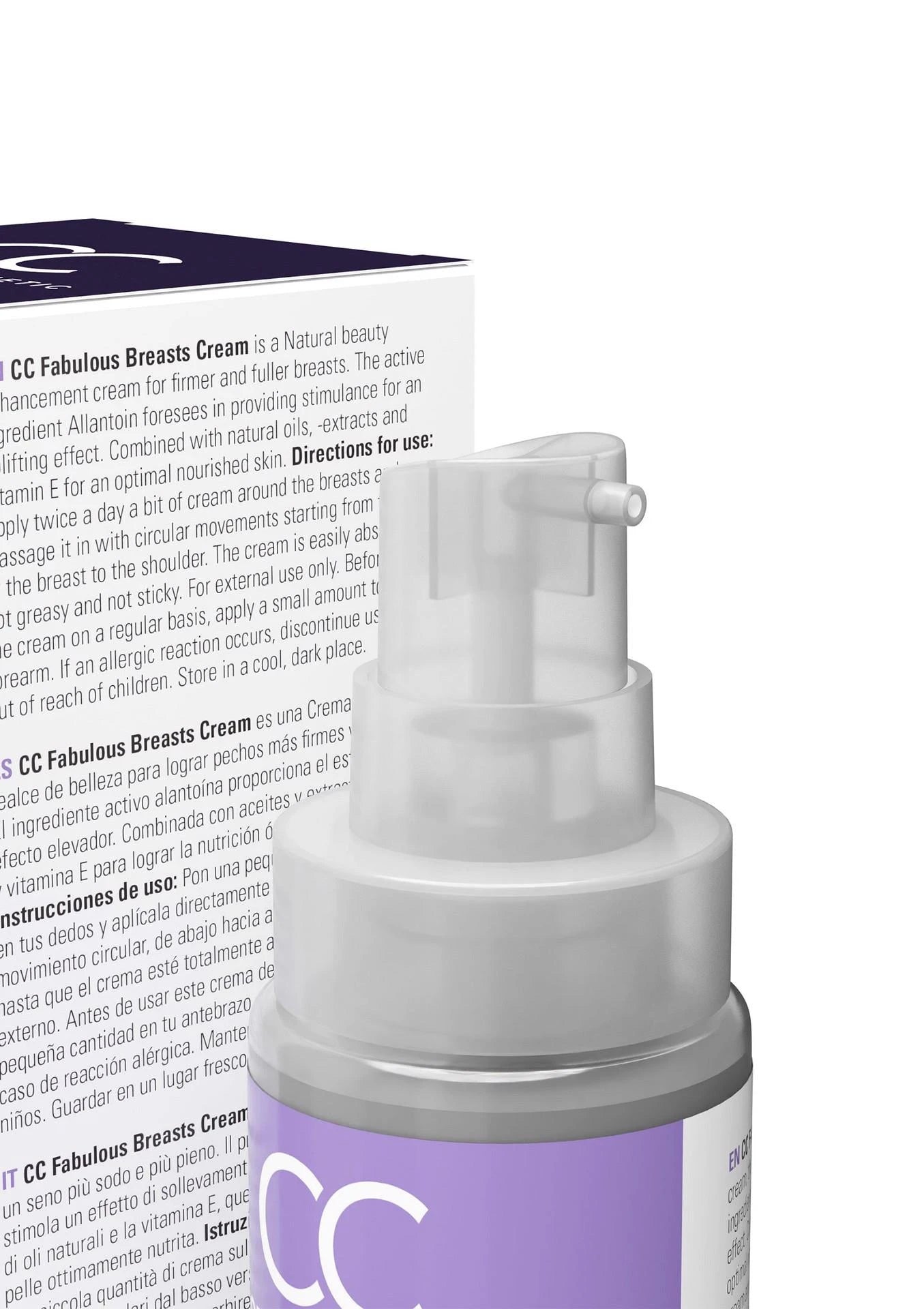 Cc Fabulous Breasts Cream 60ml Natural